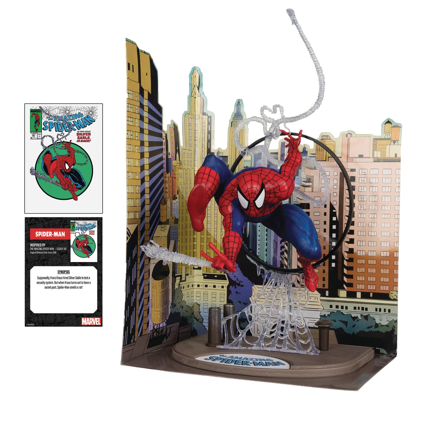 FEB247005 - MCFARLANE MARVEL WV1 AMAZING SPIDER-MAN #301 1/6