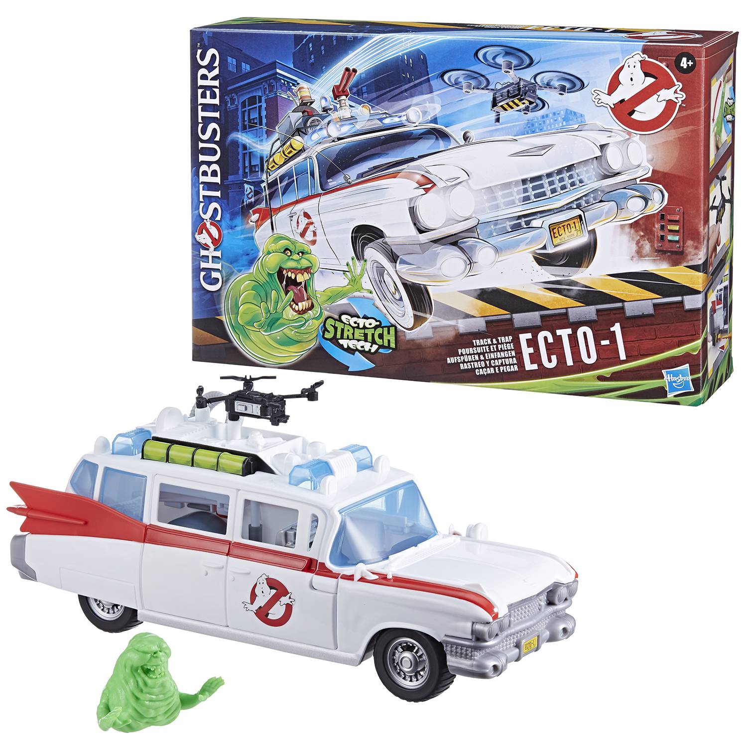 GHOSTBUSTERS TRACK & TRAP ECTO-1 VEHICLE