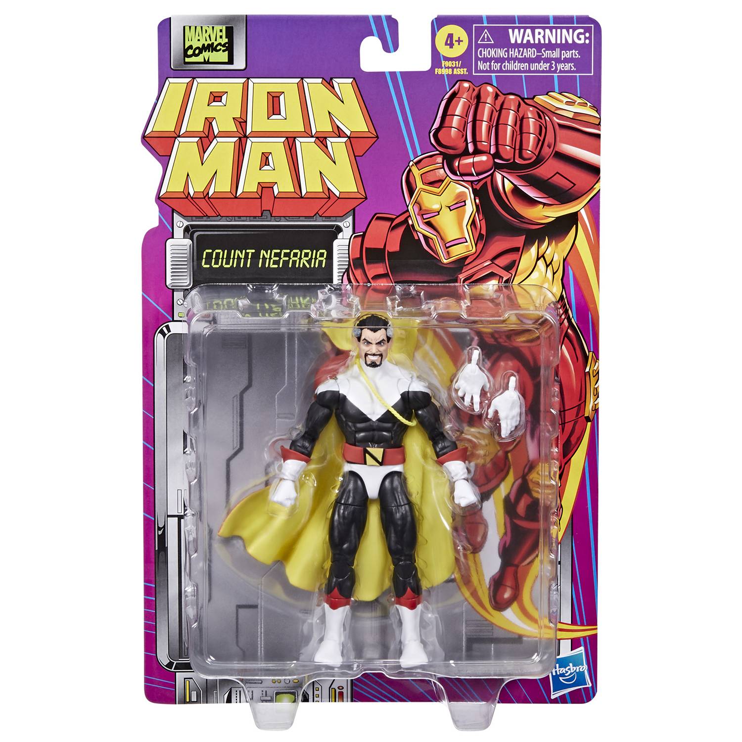 IRON MAN LEGENDS RETRO 6IN COUNT NEFARIA AF