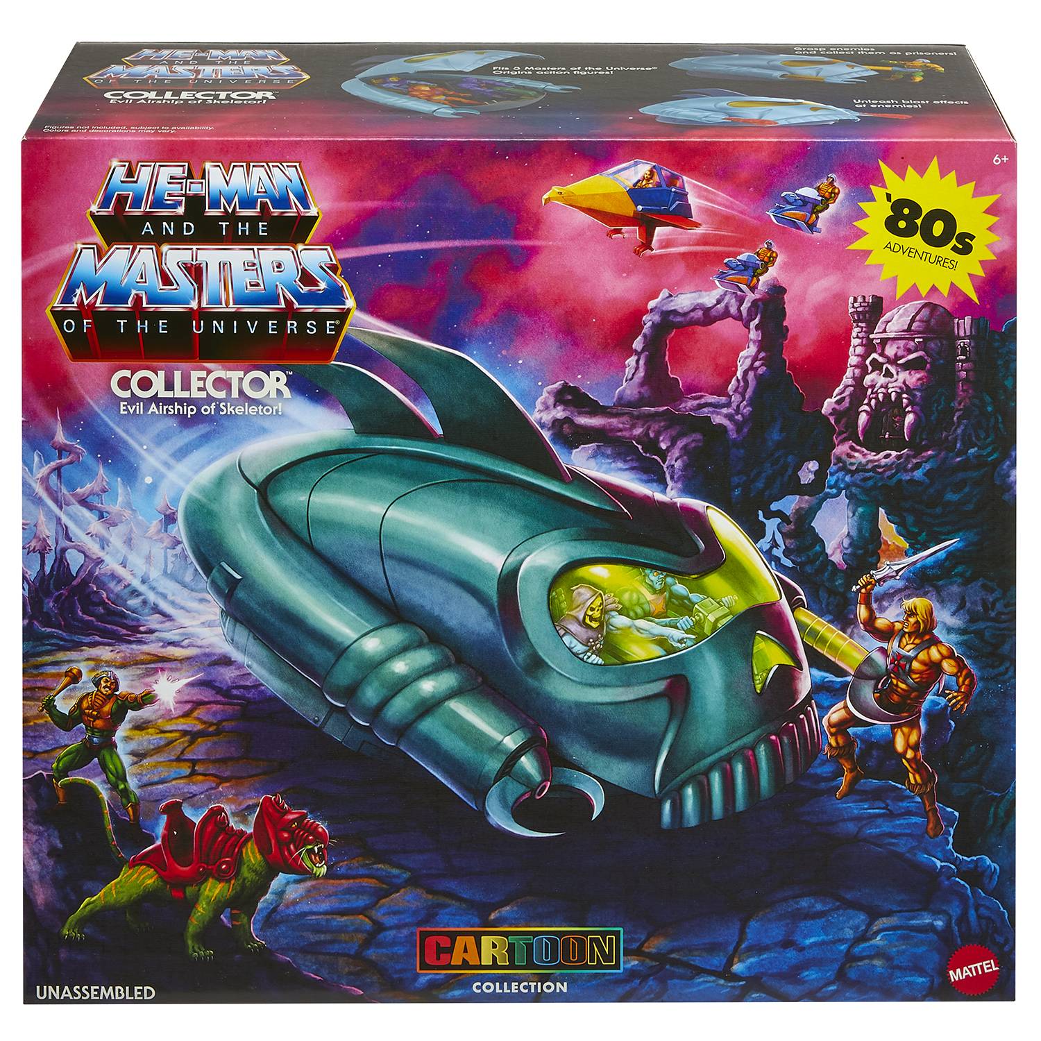 MOTU CARTOON COLLECTION EVIL AIRSHIP OF SKELETOR VEHICLE (NE