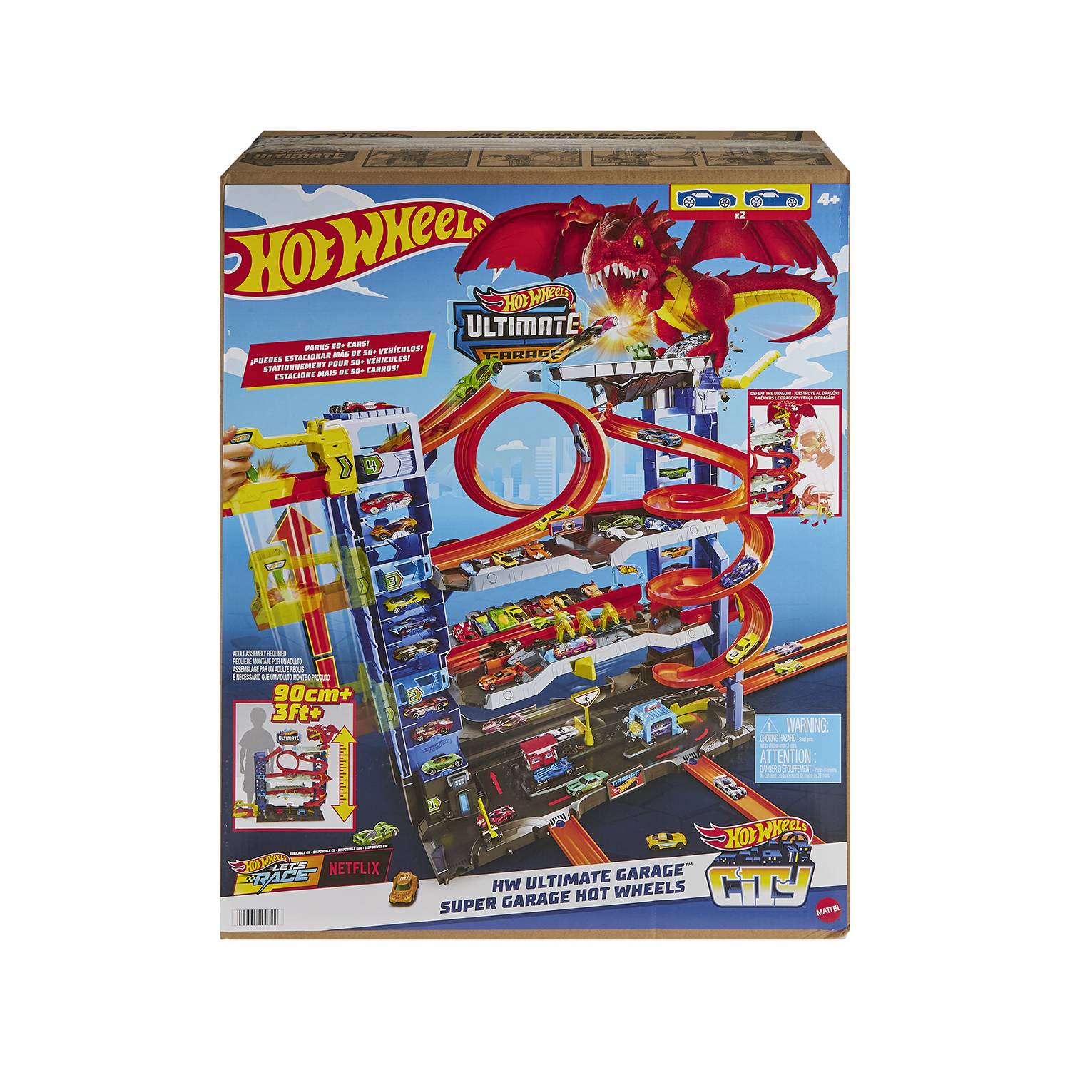 MAR247432 HOT WHEELS ULTIMATE GARAGE DRAGON PLAYSET Previews World