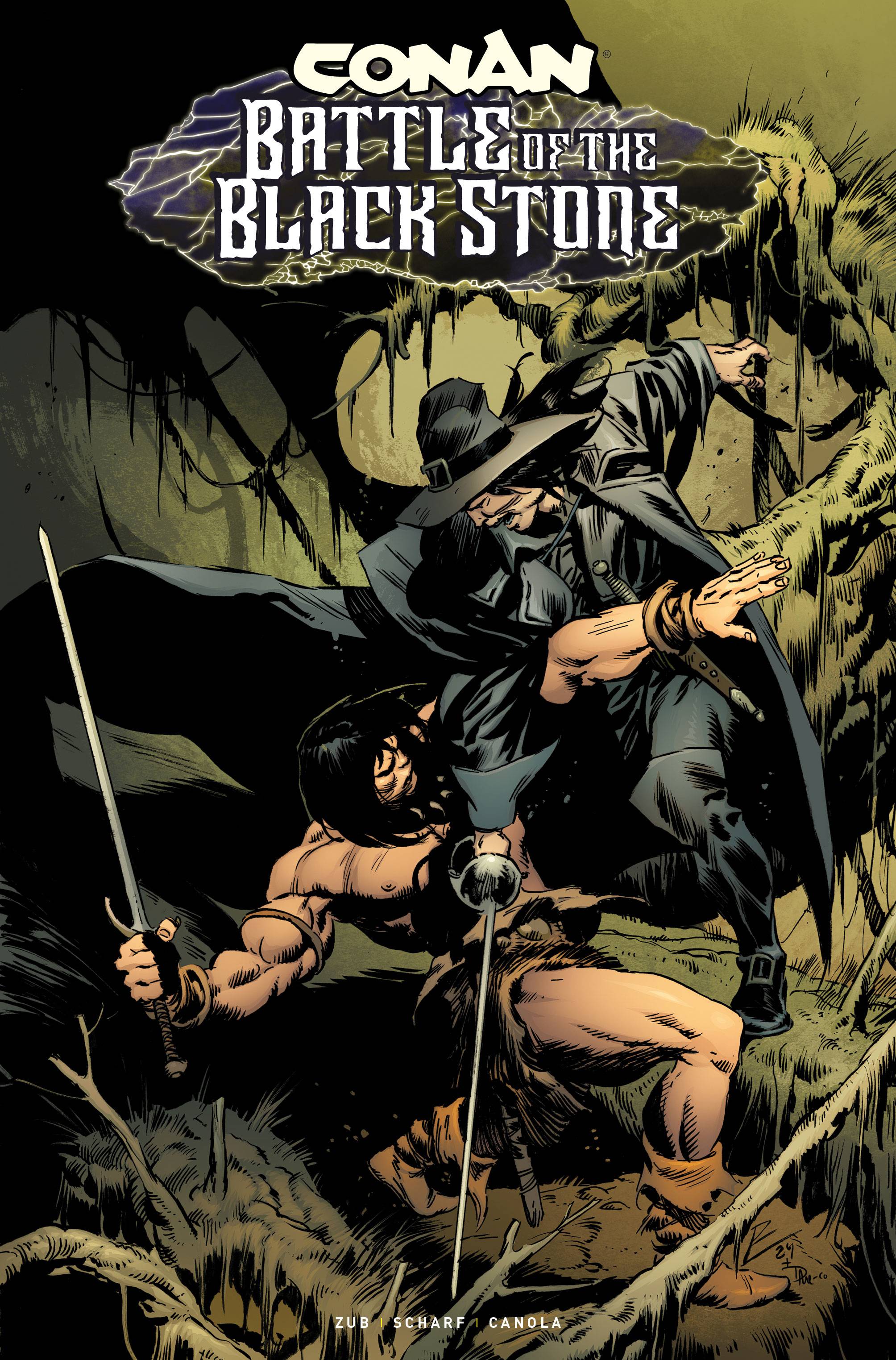 CONAN BARBARIAN BATTLE BLACK STONE #2 (OF 4) CVR A DE LA TOR