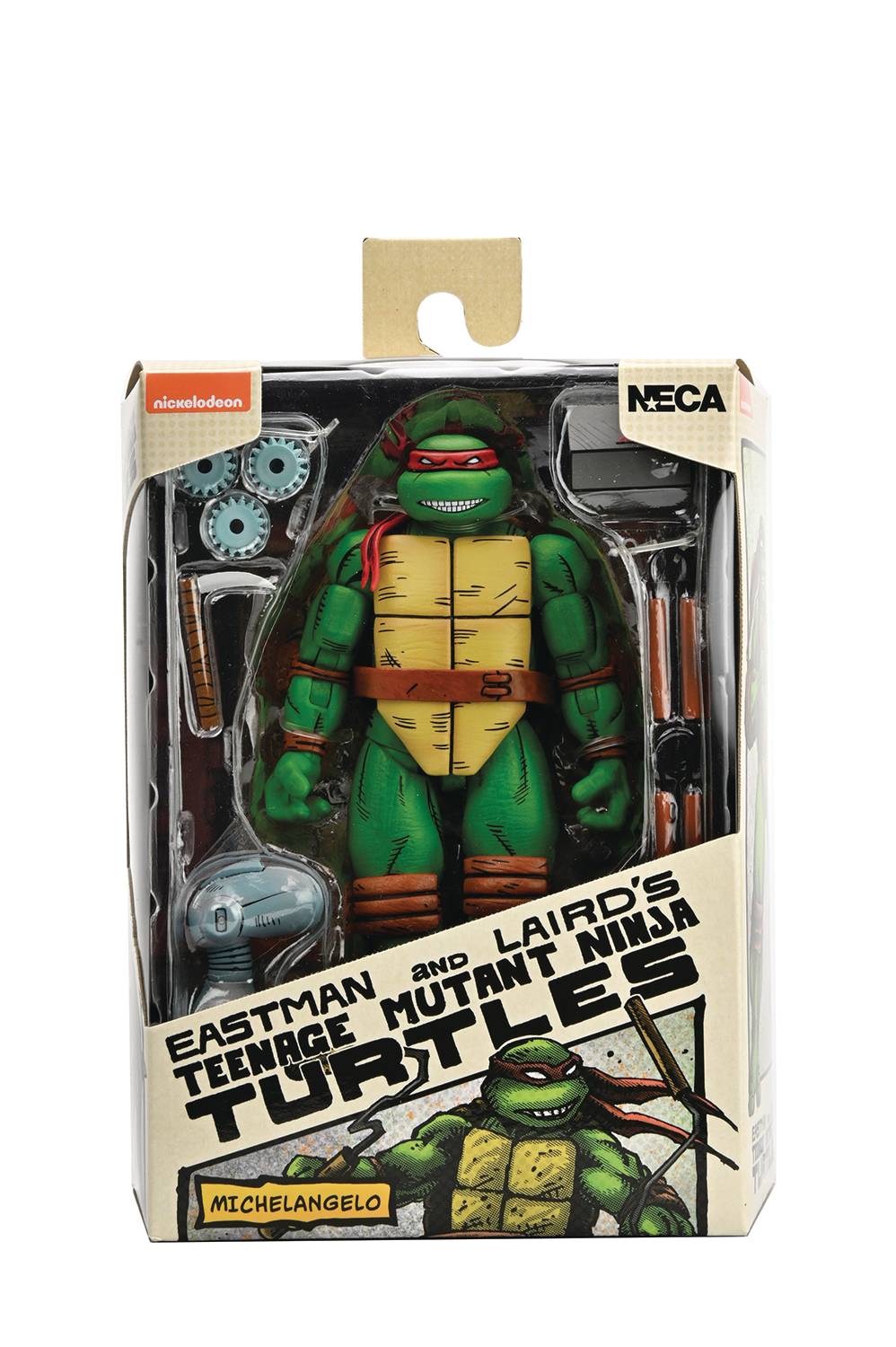 TMNT MIRAGE COMICS MICHELANGELO 7IN AF