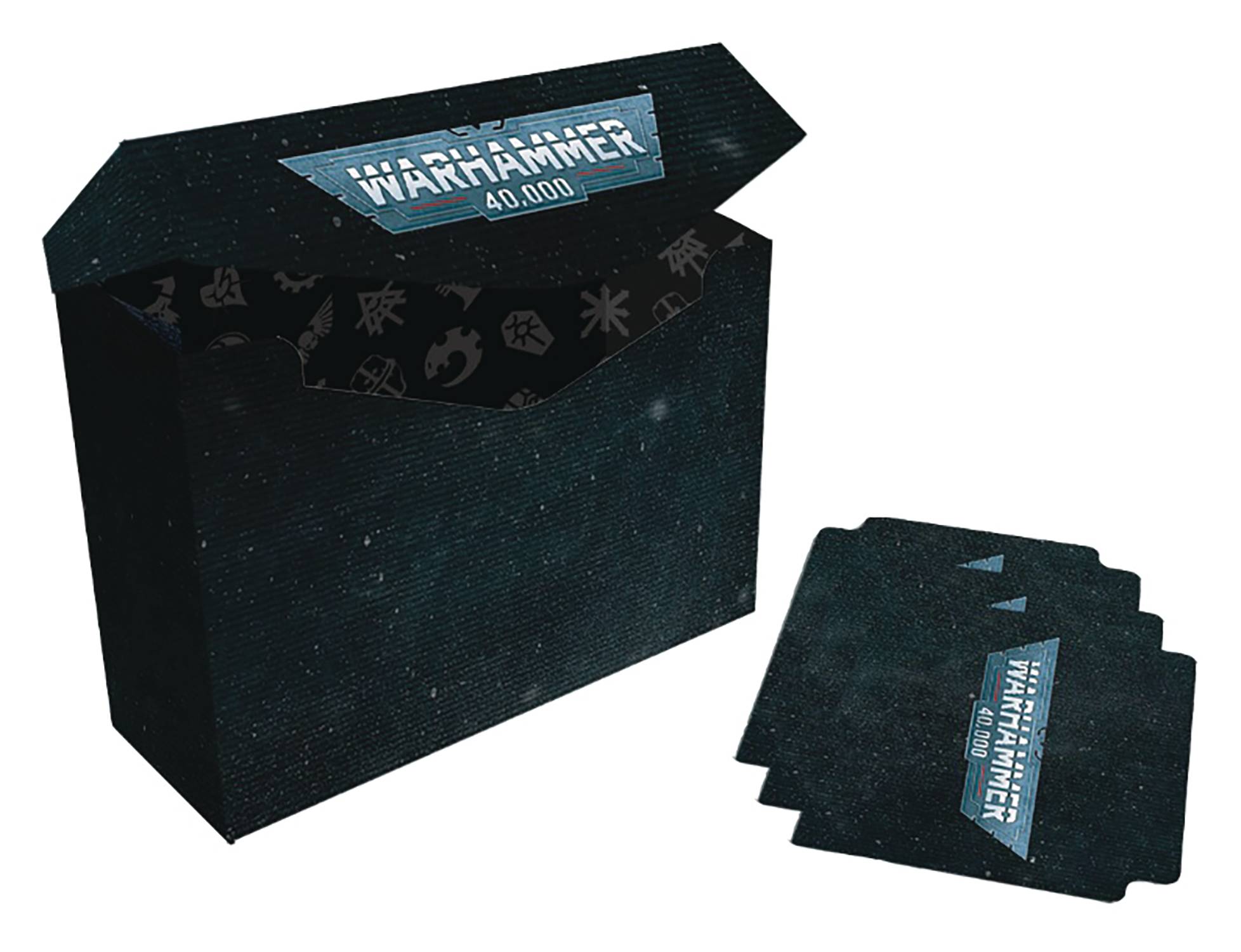 Jul247448 warhammer 40k universal index cards deck box previews world