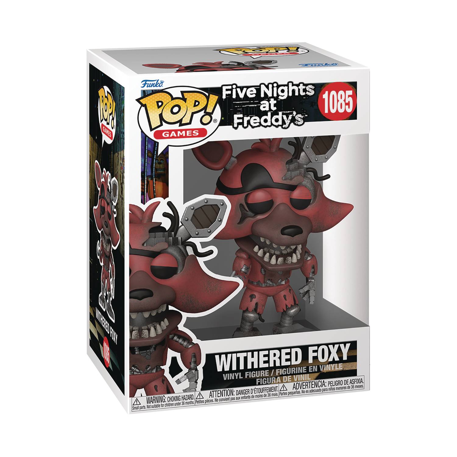 POP GAMES FIVE NIGHTS AT FREDDYS WITHERED FOXY FIG