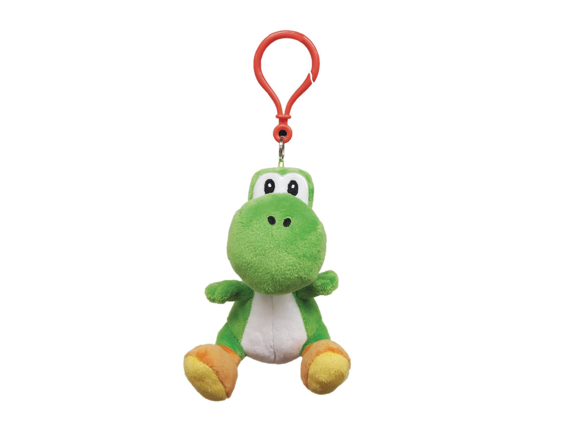 SUPER MARIO BROS YOSHI 6 IN PLUSH DANGLER