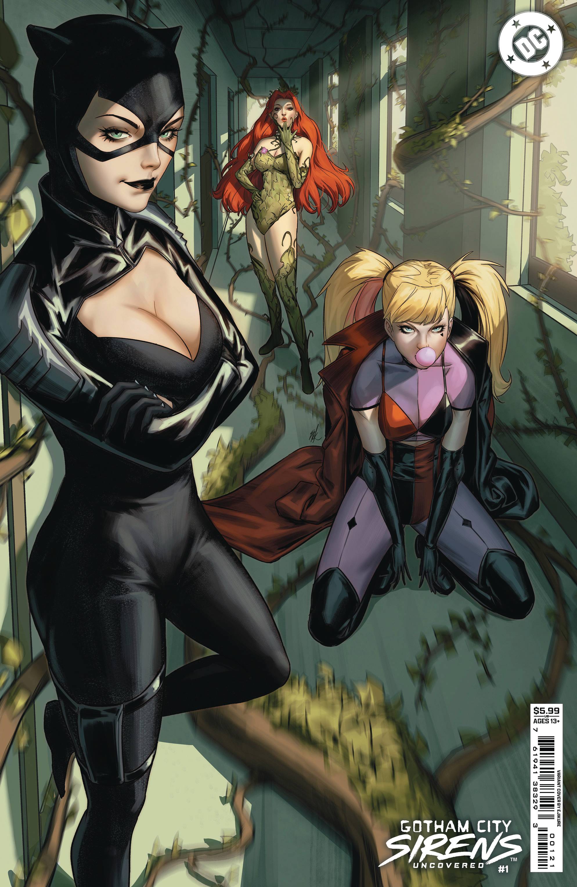 GOTHAM CITY SIRENS UNCOVERED #1 OS CVR C EJIKURE VAR