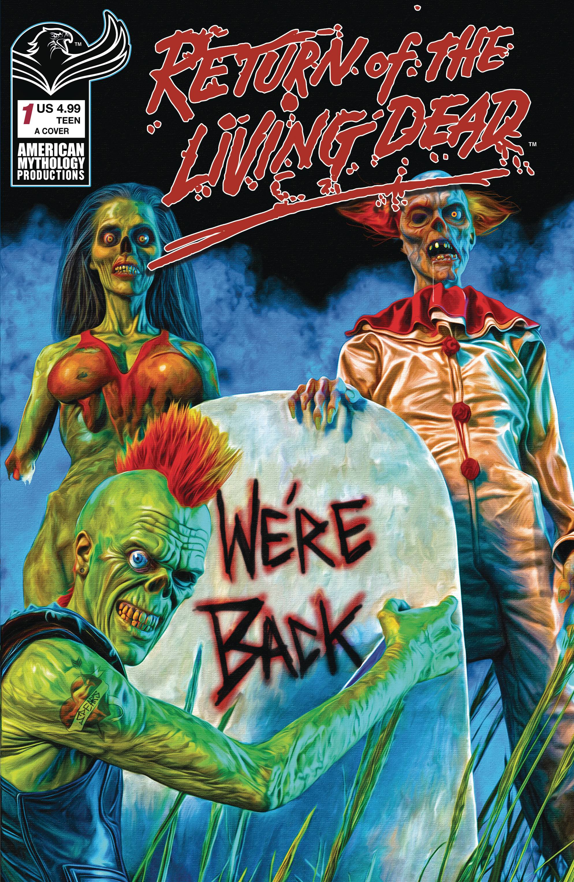 RETURN OF THE LIVING DEAD #1 CVR A SPEARS PAINTED (O/A)