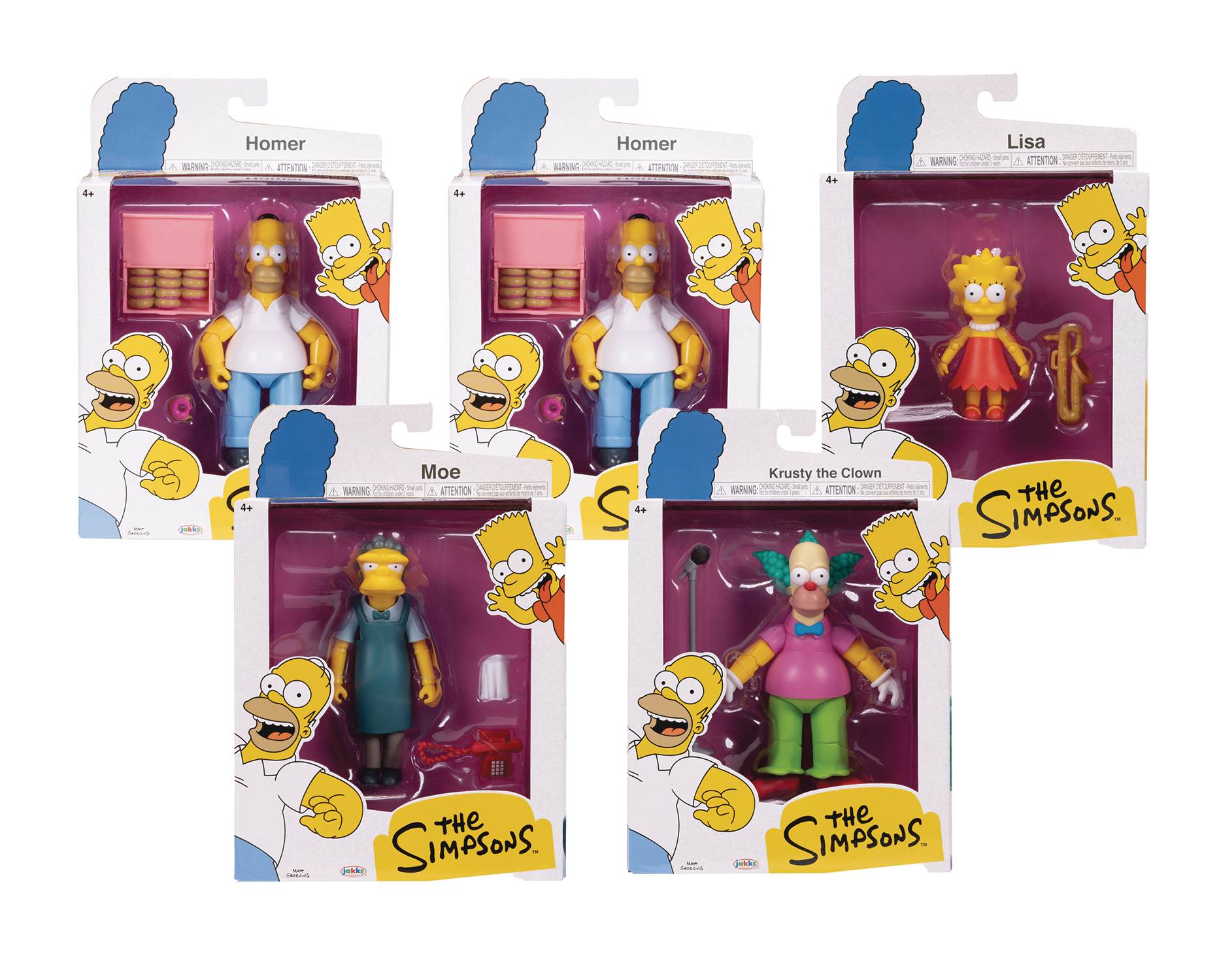 AUG248910 - SIMPSONS 5IN AF WV2 ASST - Previews World AUG248910 - SIMPSONS 5IN AF WV2 ASST - Previews World