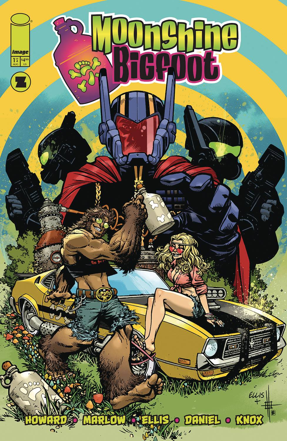 MOONSHINE BIGFOOT #1 (OF 4) CVR A HOWARD DANIEL ELLIS