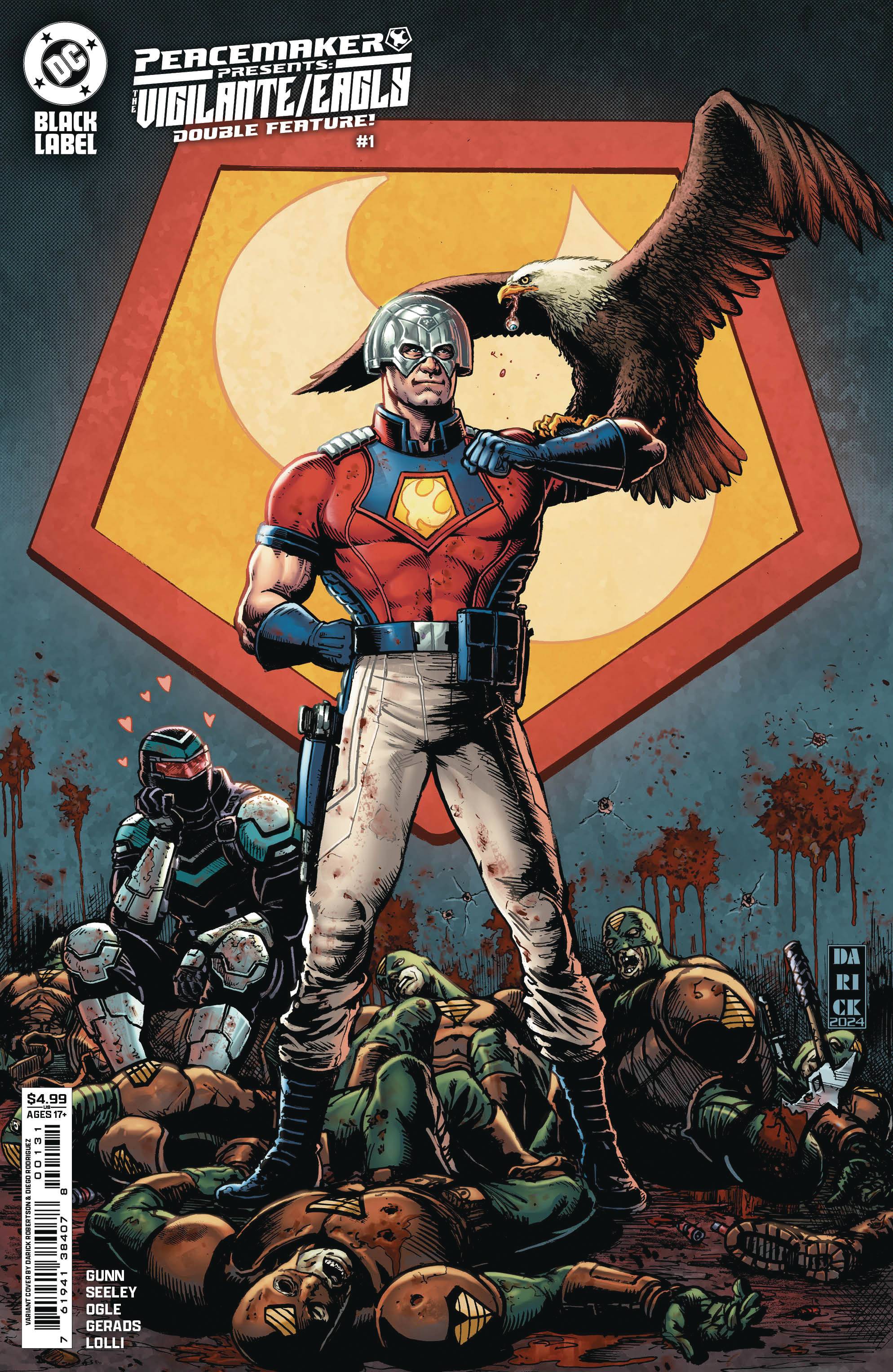 PEACEMAKER THE VIGILANTE EAGLY DBL FEAT #1 (OF 5) CVR C