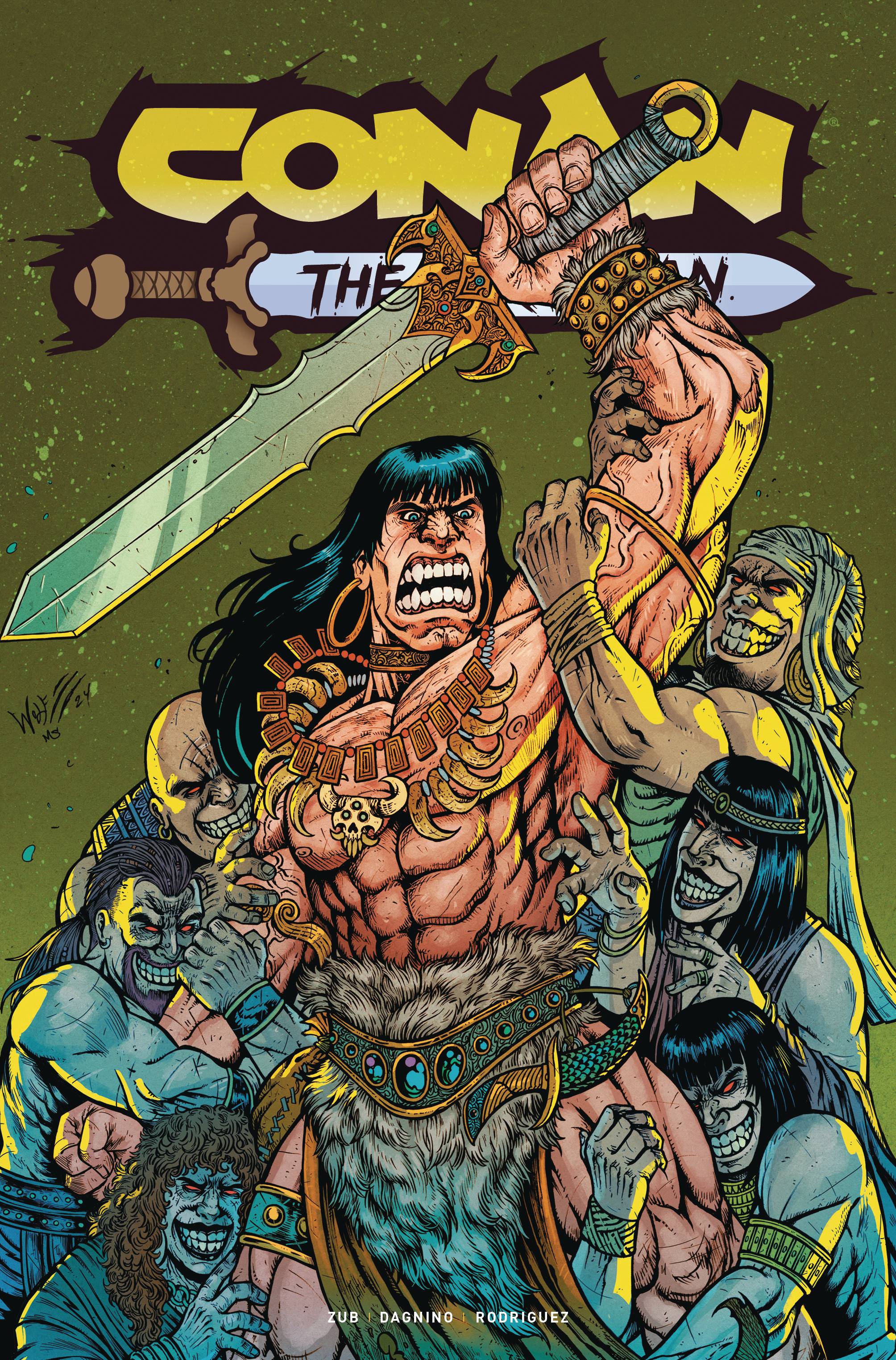 CONAN BARBARIAN #21 CVR B WOLF - PRE ORDER/ÖN SİPARİŞ [MAR25]