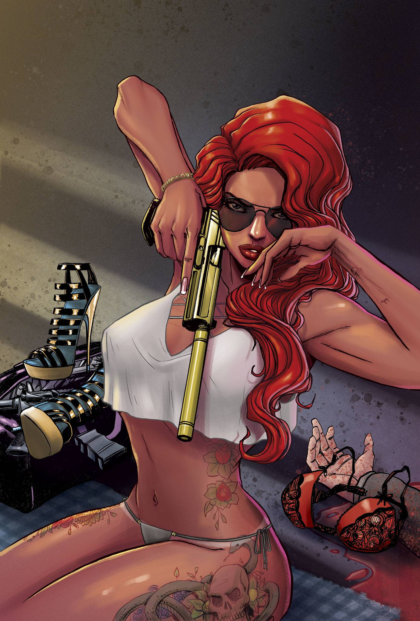 HEAT SEEKER EXPOSED GUN HONEY SERIES #1 CVR H UNIQUE BLIND B - PRE ORDER/ÖN SİPARİŞ [MAR25]