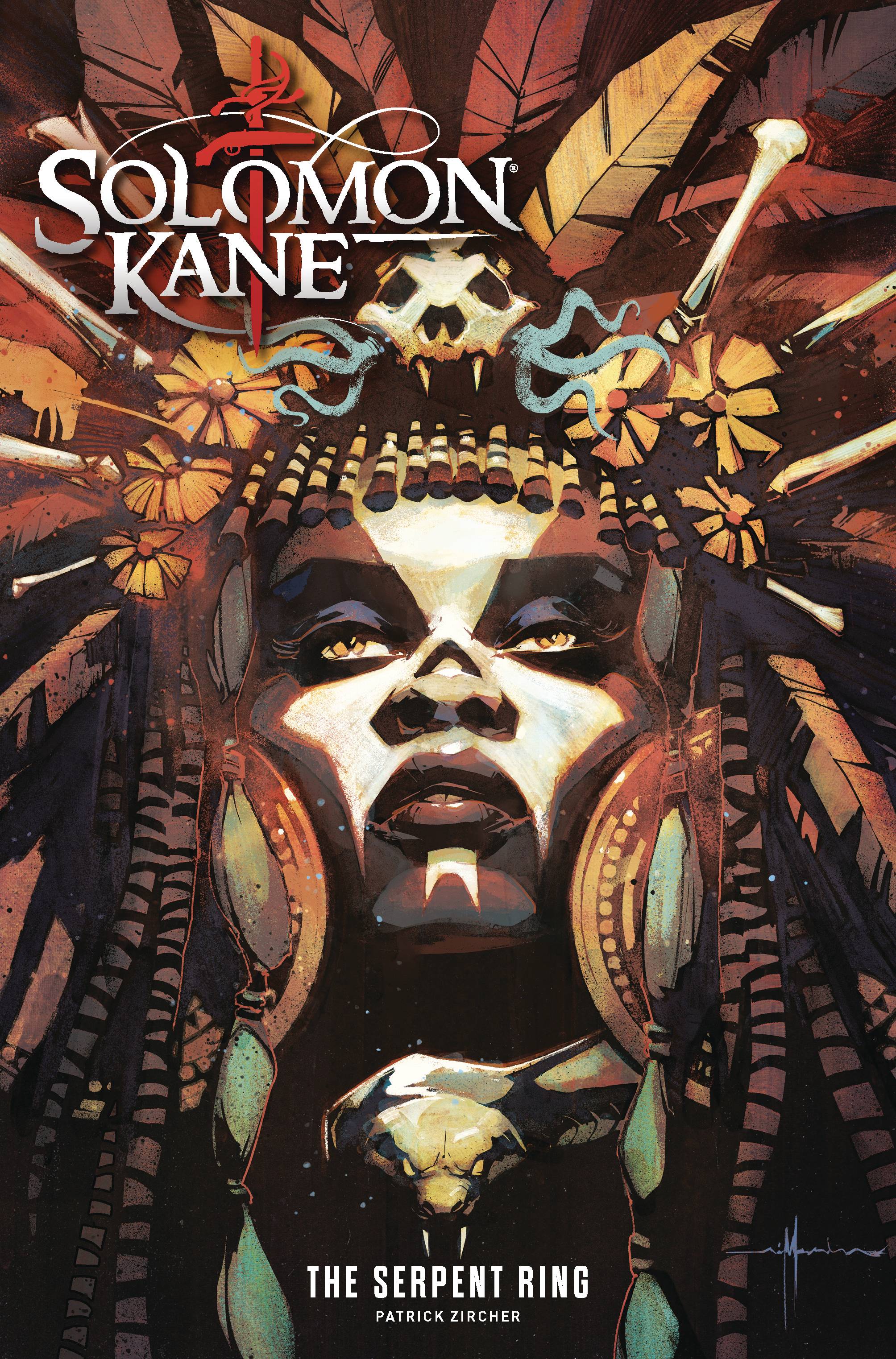 SOLOMON KANE SERPENT RING #3 CVR B MARINKOVICH - PRE ORDER/ÖN SİPARİŞ [MAR25]
