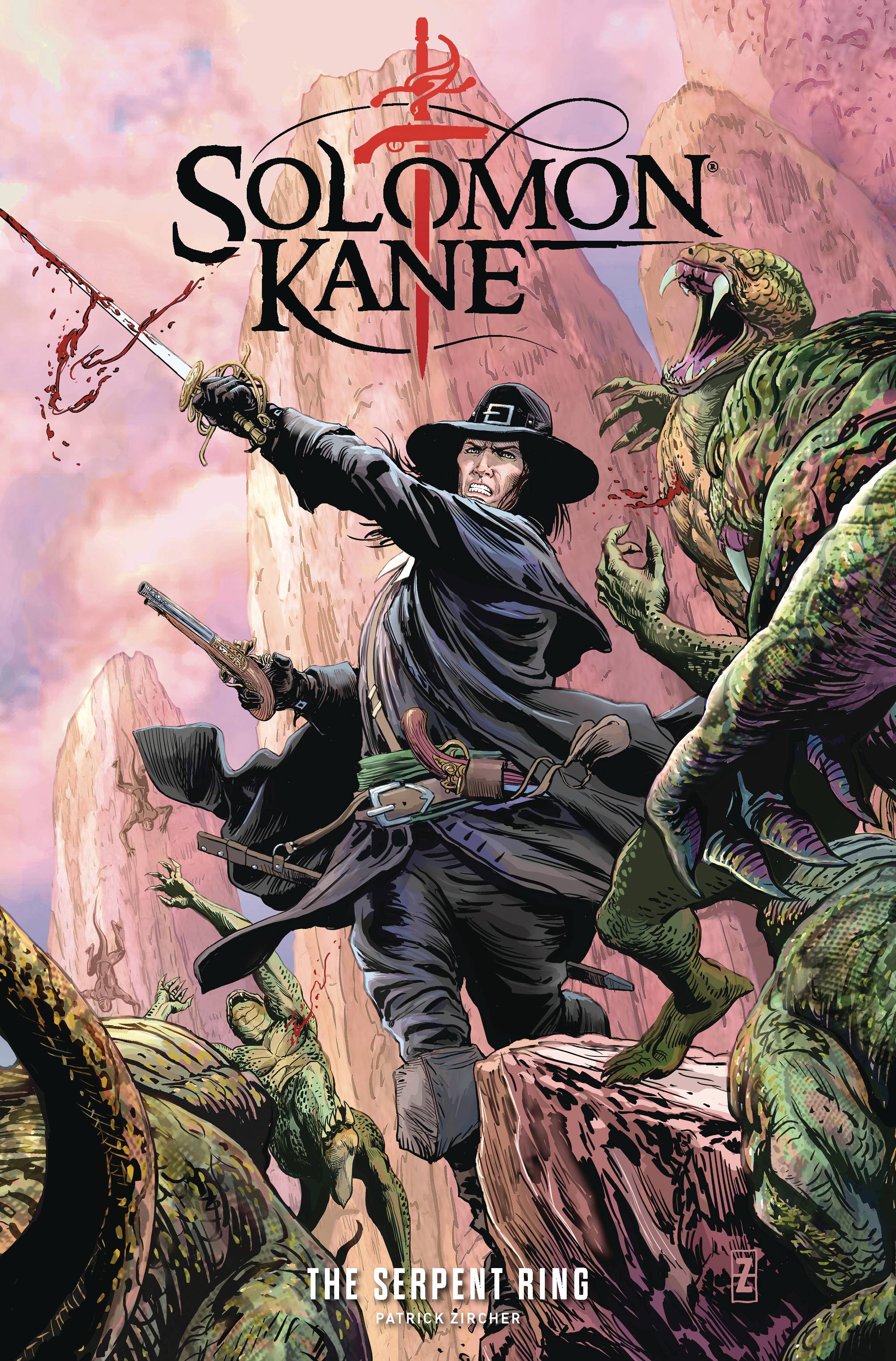 SOLOMON KANE SERPENT RING #3 CVR C ZIRCHER - PRE ORDER/ÖN SİPARİŞ [MAR25]