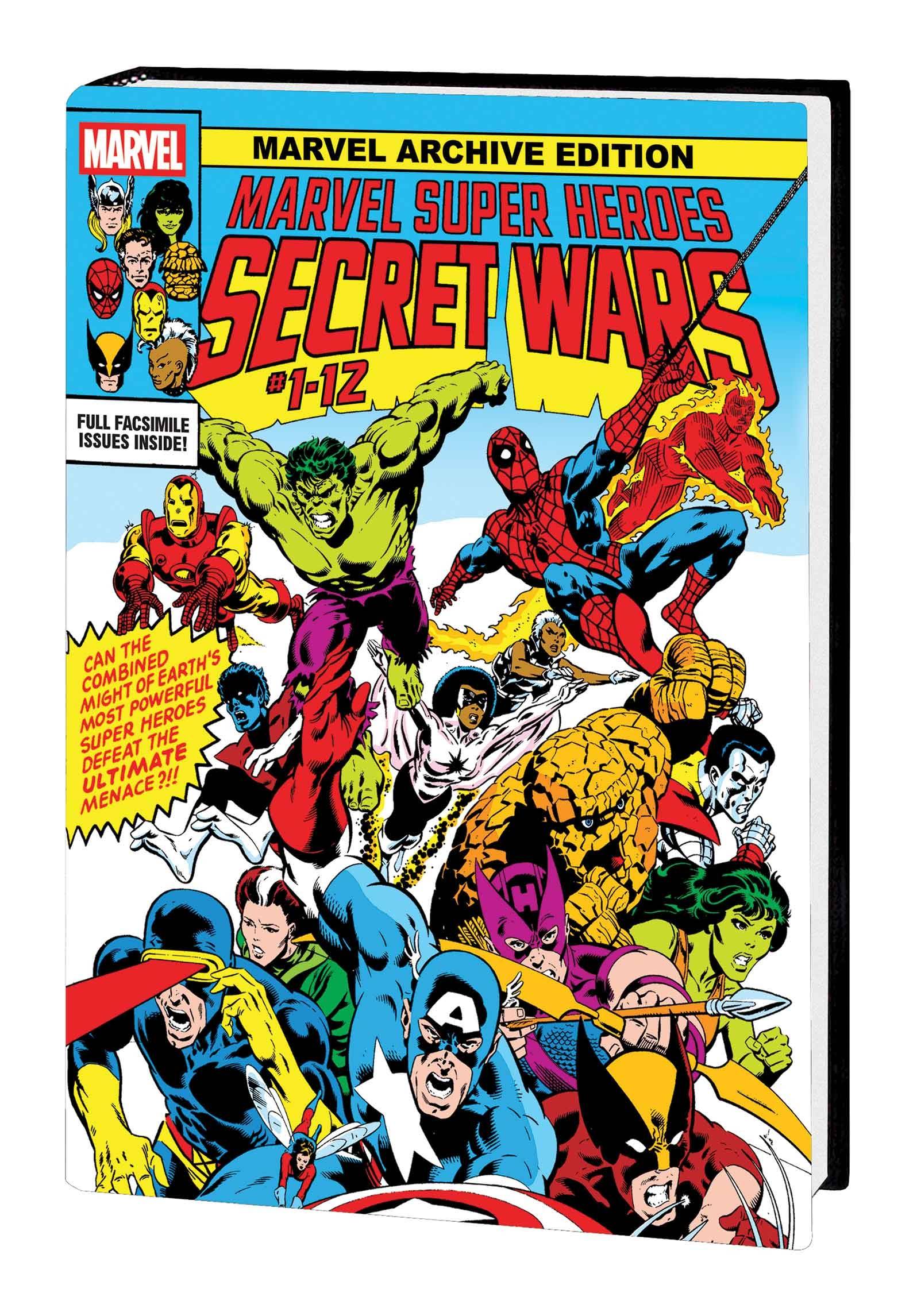 ARCHIVE ED MSH SECRET WARS GALLERY EDITION HC FIRST ISSUE - PRE ORDER/ÖN SİPARİŞ [MAR25]