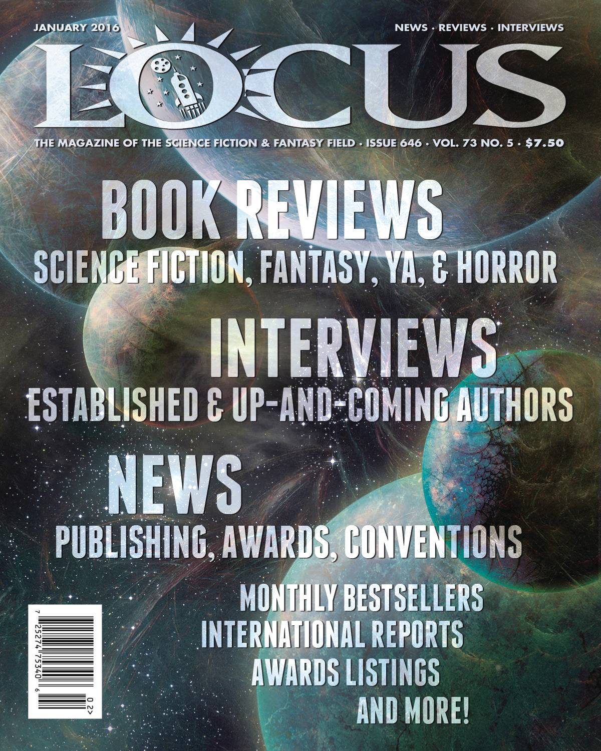 LOCUS MAGAZINE #773 VOL 94 NO 6 - PRE ORDER/ÖN SİPARİŞ [APR25]