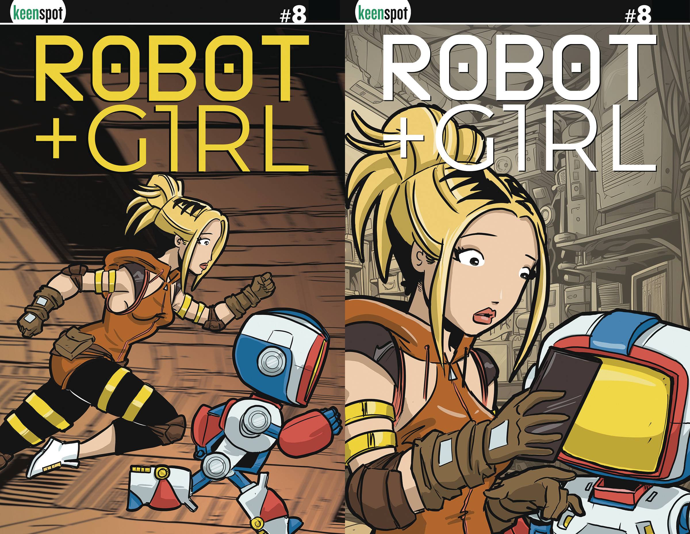 ROBOT + GIRL #8 CVR C HOLOFOIL FLIPBOOK - PRE ORDER/ÖN SİPARİŞ [APR25]