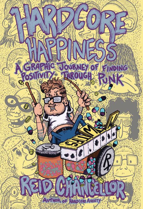 HARDCORE HAPPINESS GRAPHIC JOURNEY FINDING PUNKS POSITIVITY - PRE ORDER/ÖN SİPARİŞ [APR25]