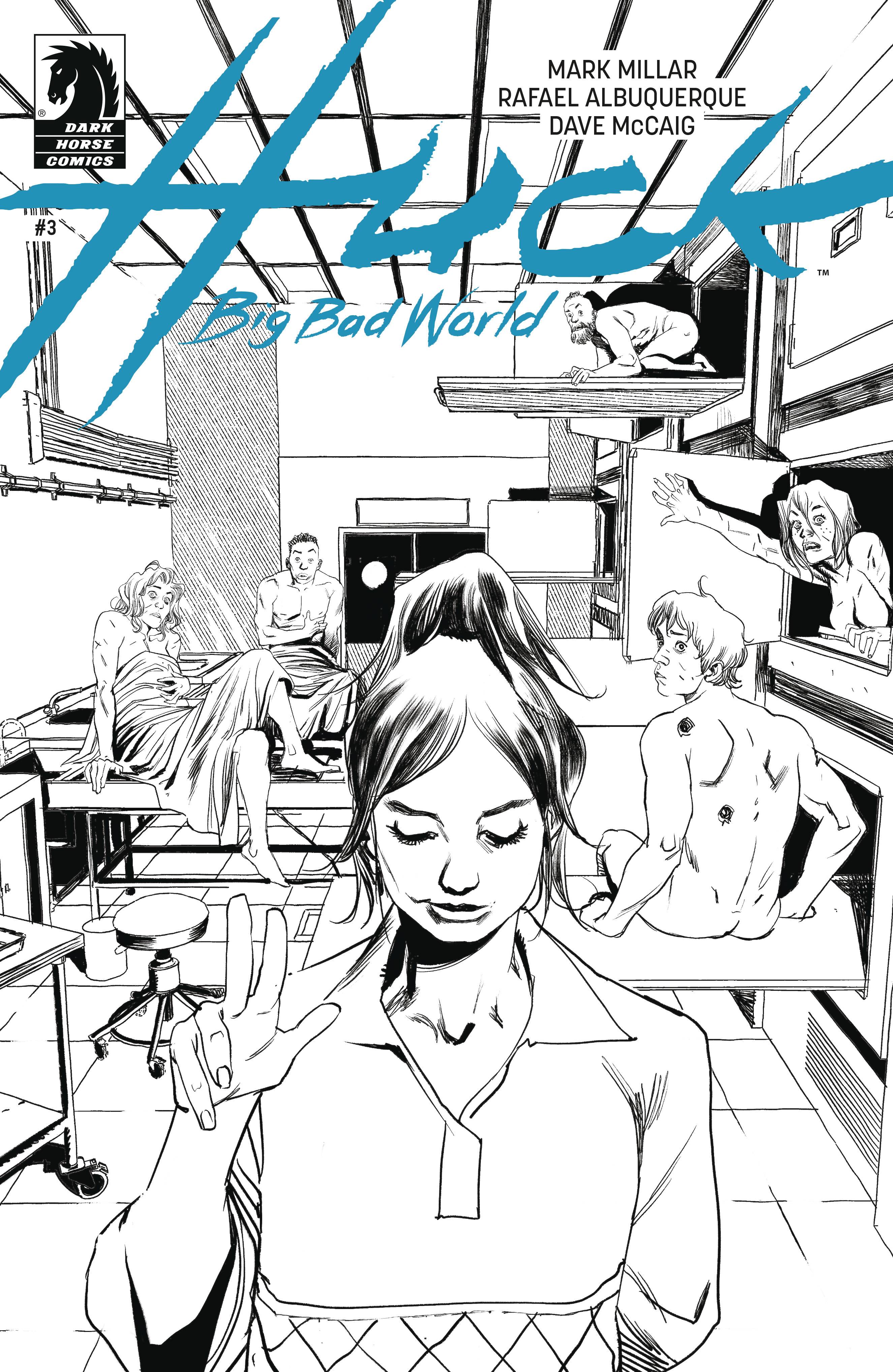 HUCK II #3 CVR B ALBUQUERQUE B&W - PRE ORDER/ÖN SİPARİŞ [APR25]