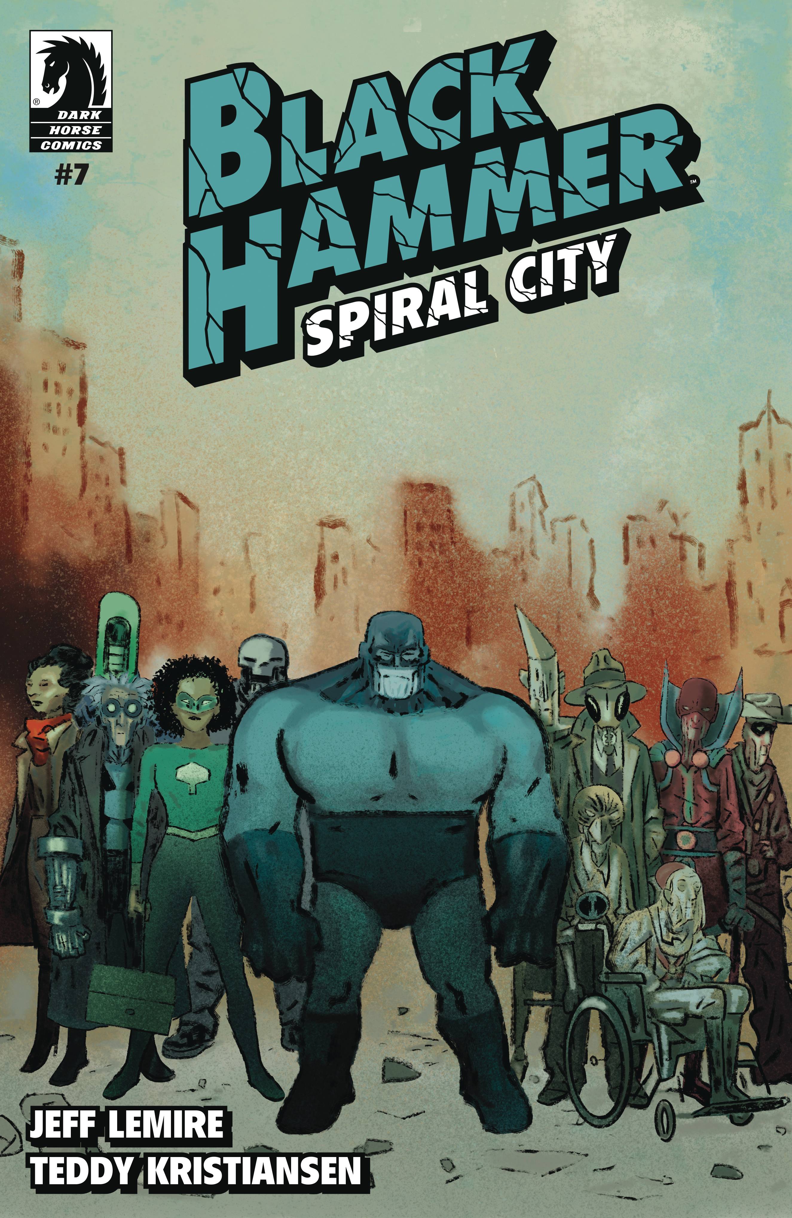 BLACK HAMMER SPIRAL CITY #7 CVR A KRISTIANSEN - PRE ORDER/ÖN SİPARİŞ [APR25]