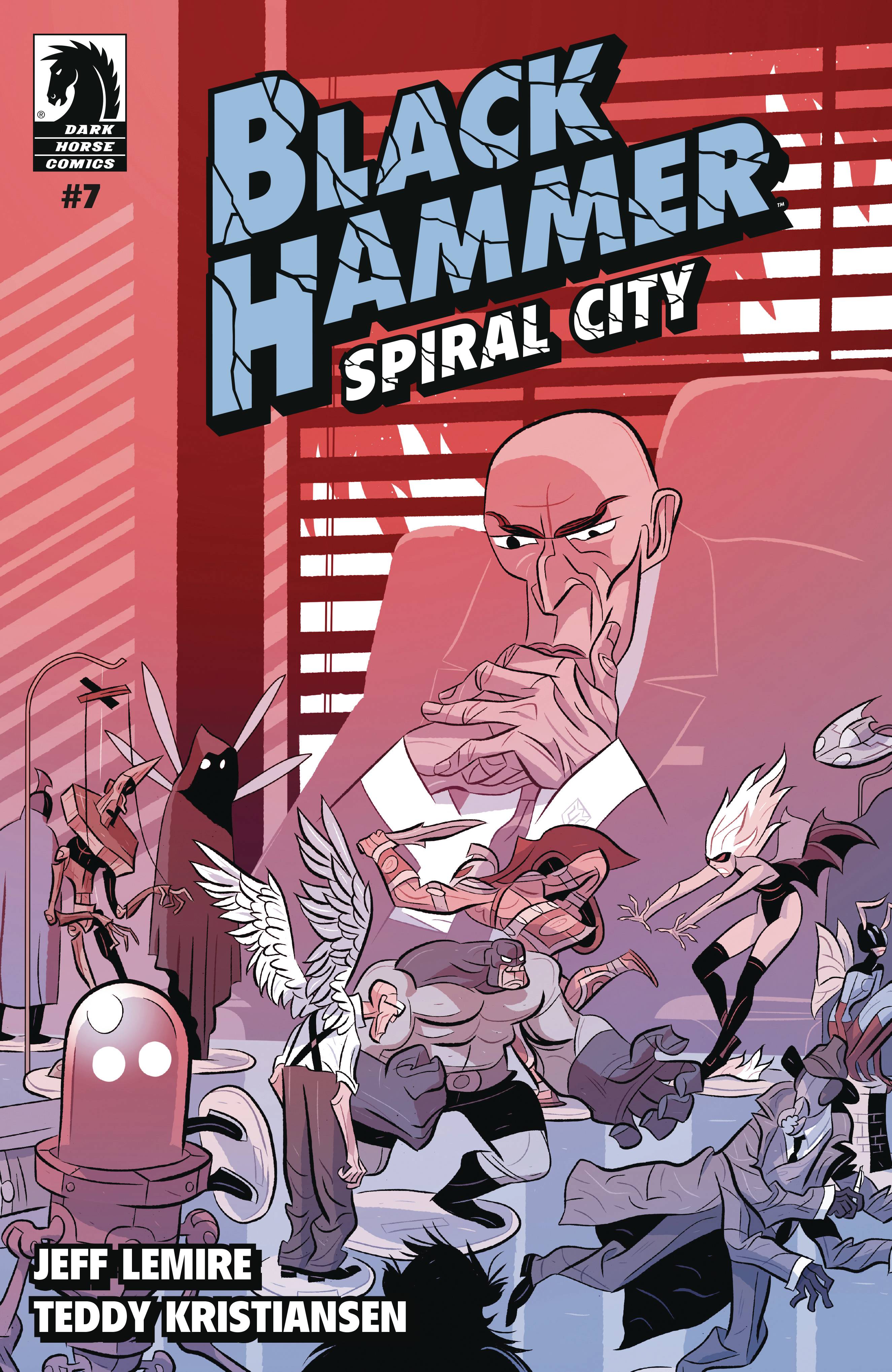 BLACK HAMMER SPIRAL CITY #7 CVR B SOLHEIM - PRE ORDER/ÖN SİPARİŞ [APR25]