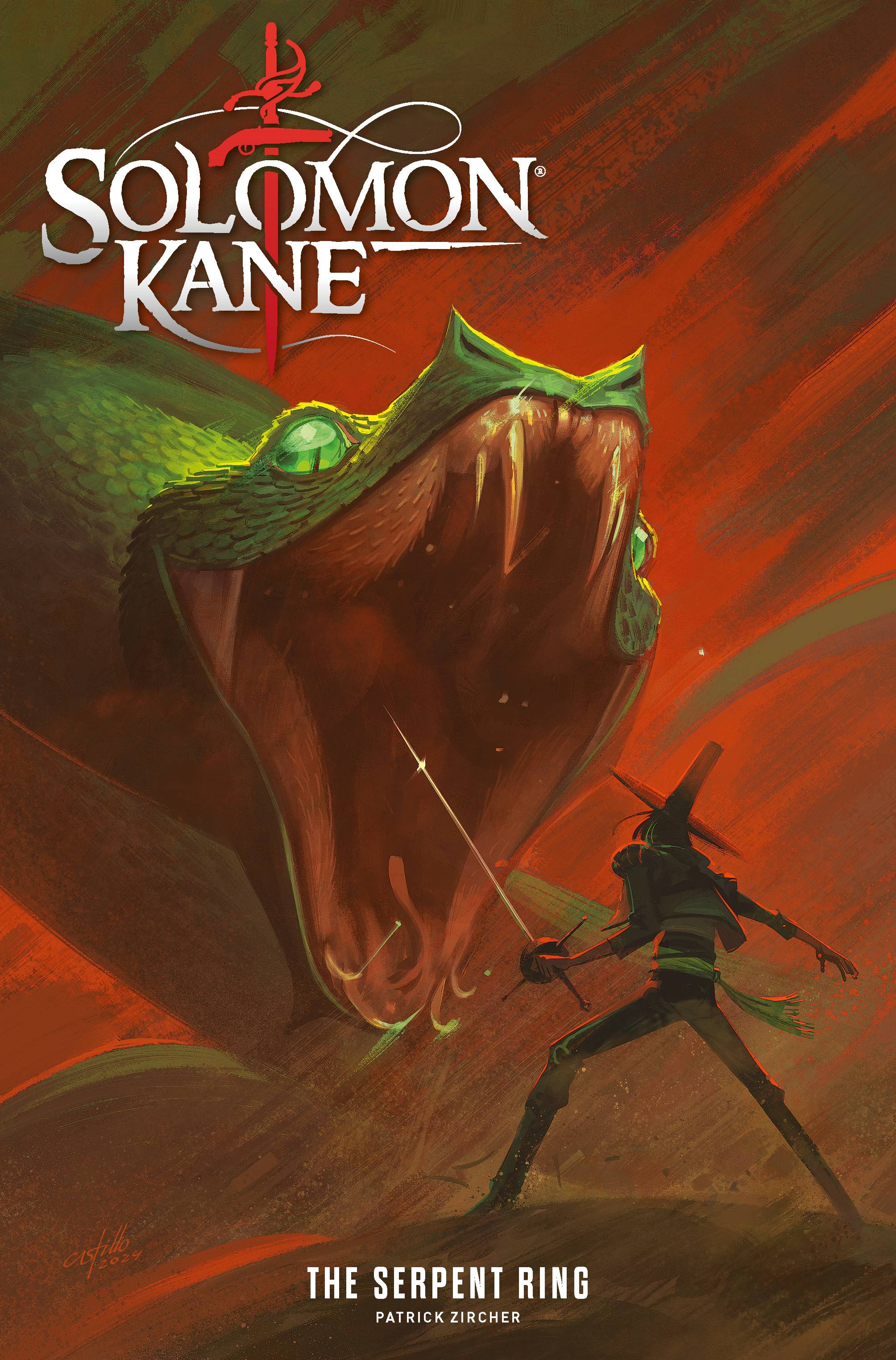 SOLOMON KANE SERPENT RING #4 CVR B CASTILLO - PRE ORDER/ÖN SİPARİŞ [APR25]