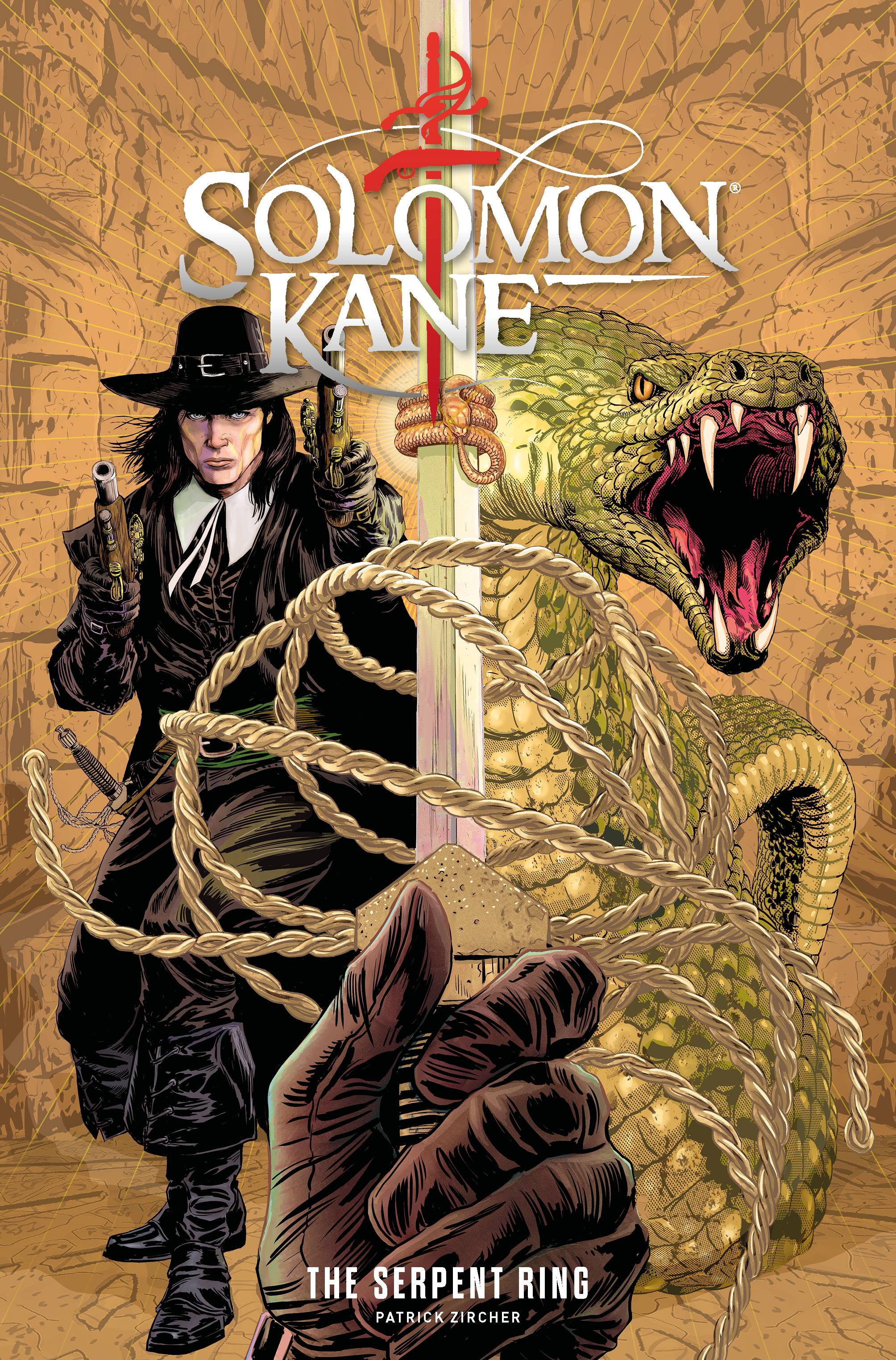 SOLOMON KANE SERPENT RING #4 CVR C ZIRCHER - PRE ORDER/ÖN SİPARİŞ [APR25]