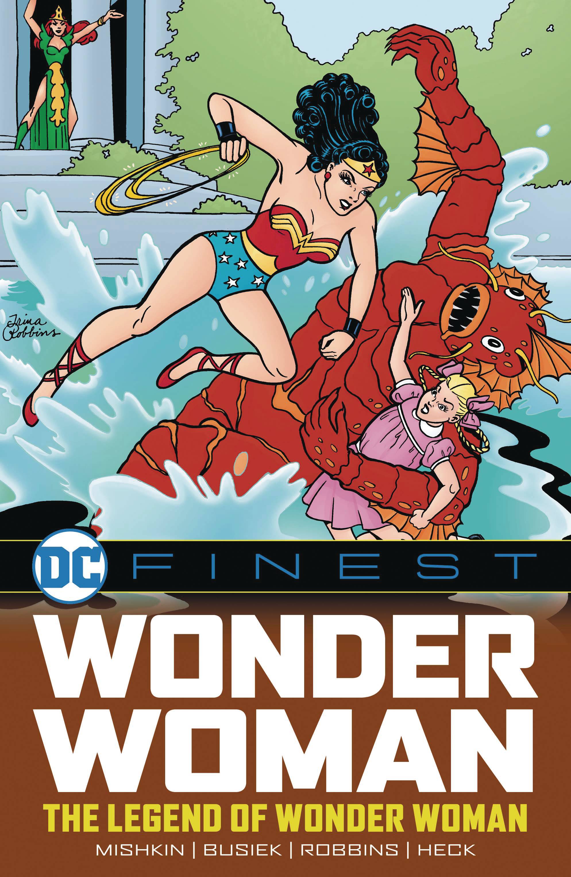 DC FINEST WONDER WOMAN THE LEGEND OF WONDER WOMAN TP - PRE ORDER [FOC 19.04]