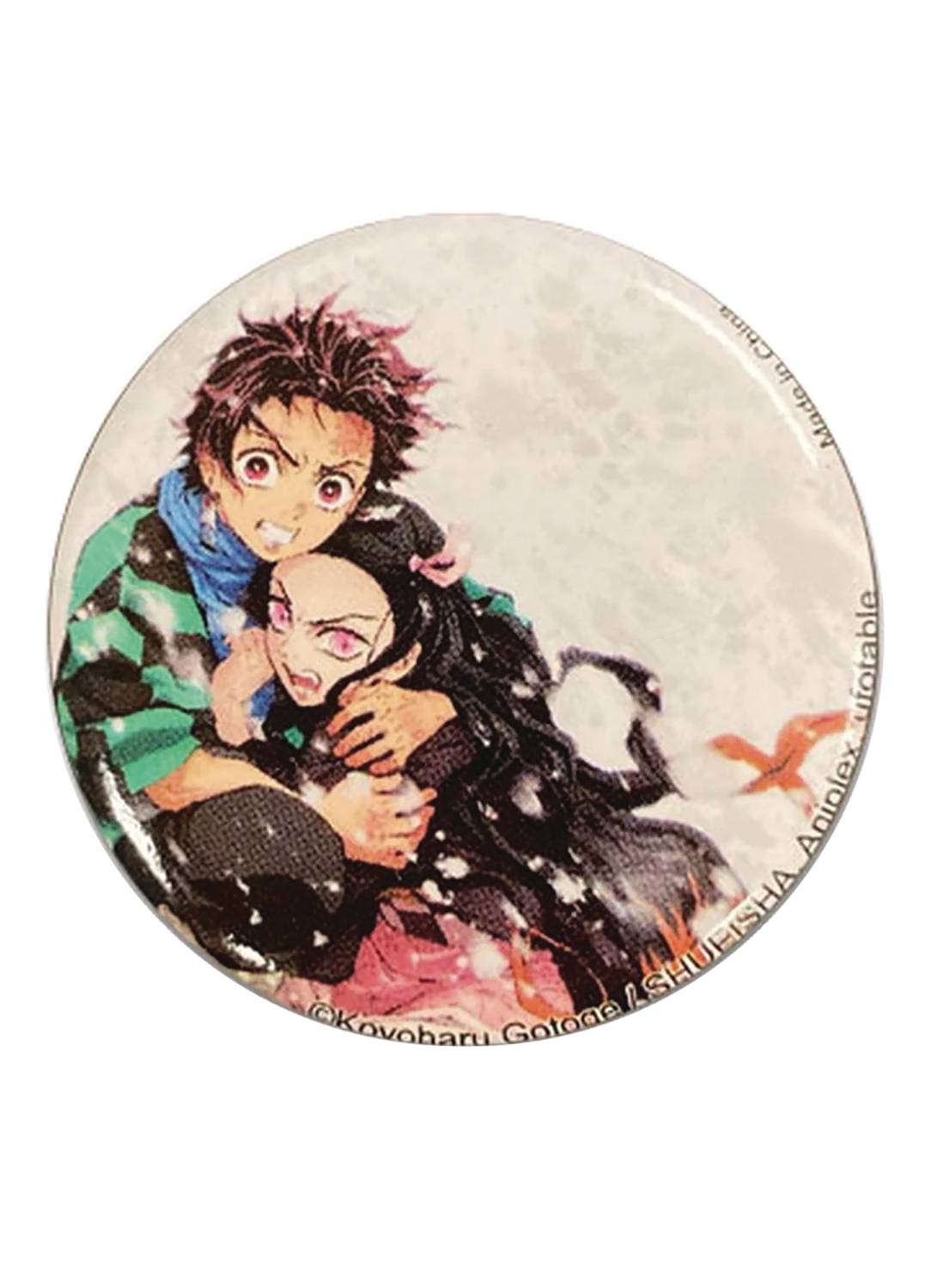 DEMON SLAYER TANJIRO NEZUKO 1.25IN BUTTON