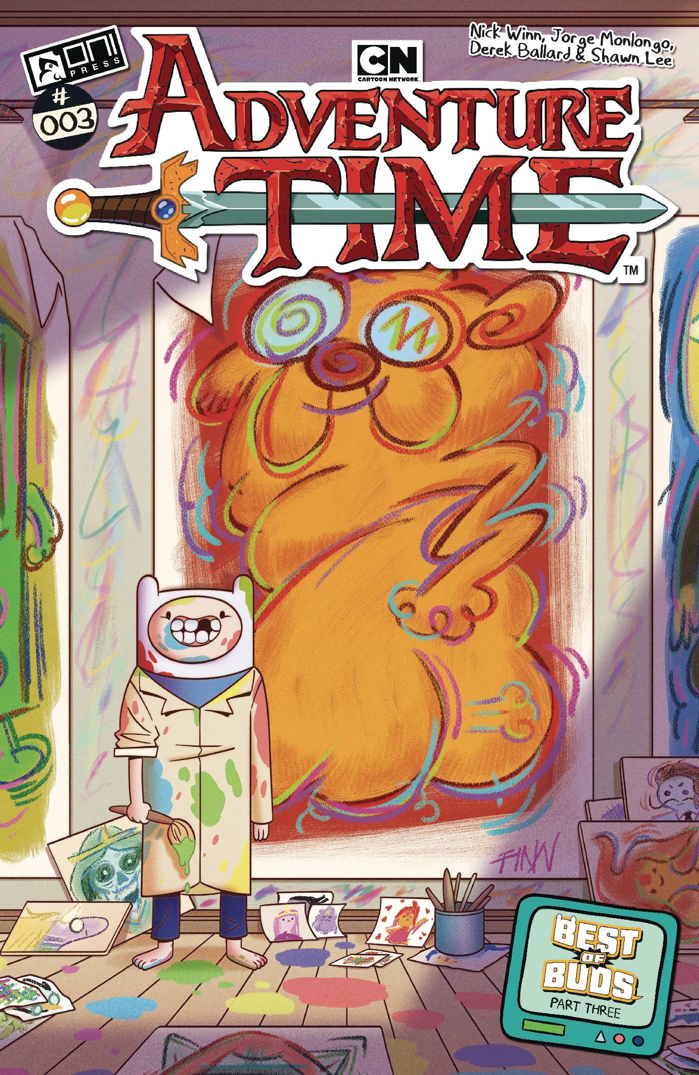 ADVENTURE TIME (2025) #3 CVR A NICK WINN - PRE ORDER/ÖN SİPARİŞ [APR25]