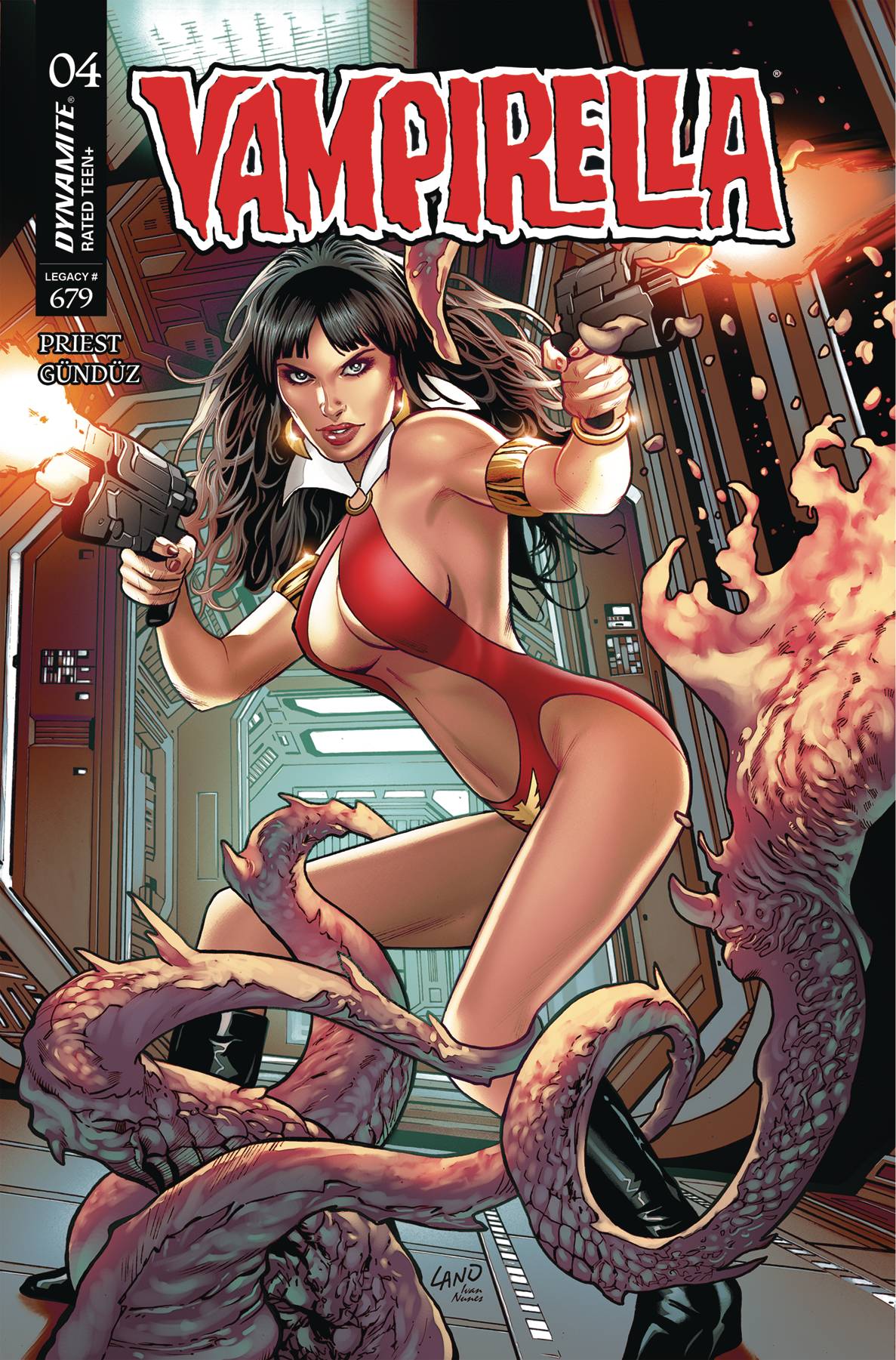 VAMPIRELLA (2025) #4 CVR B LAND - PRE ORDER/ÖN SİPARİŞ [APR25]