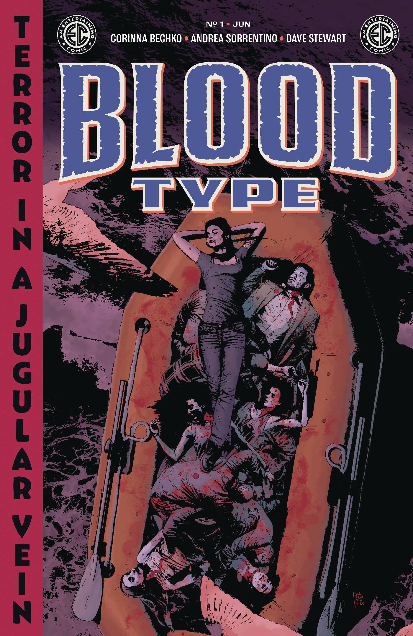 EC BLOOD TYPE #1 CVR B SORRENTINO - PRE ORDER/ÖN SİPARİŞ [APR25]