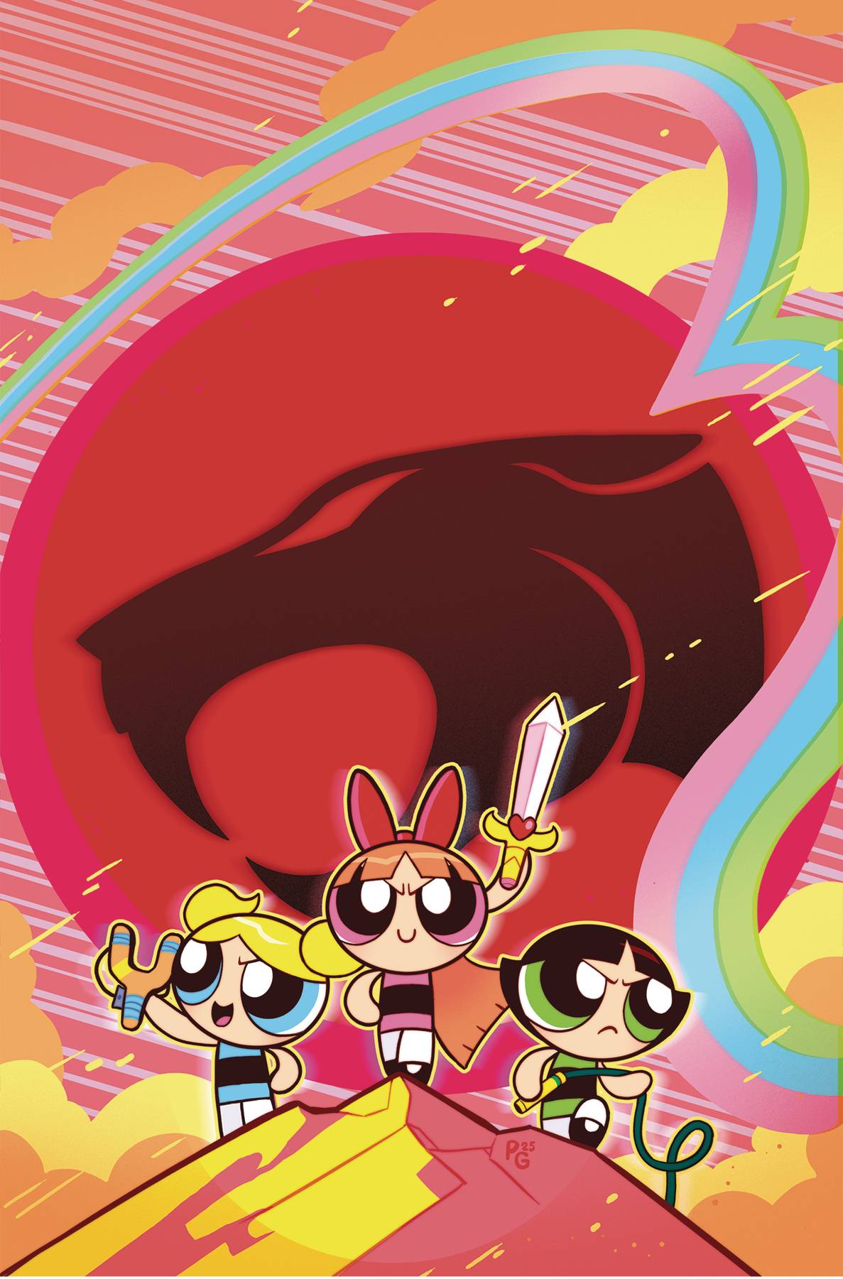 THUNDERCATS POWERPUFF GIRLS #1 CVR H GANUCHEAU HOLOFOIL PREM - PRE ORDER/ÖN SİPARİŞ [APR25]