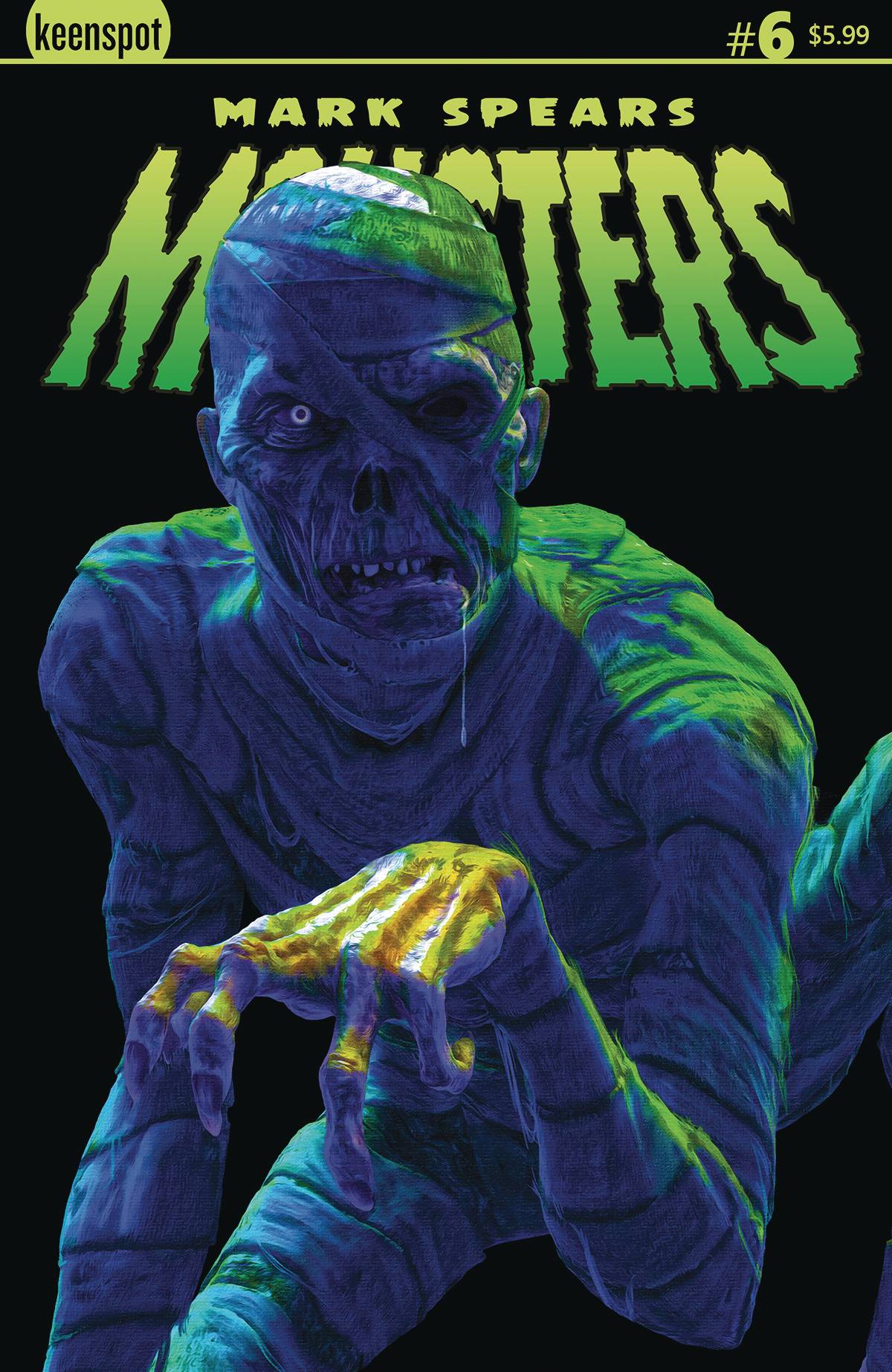 MARK SPEARS MONSTERS #6 CVR B CURSED MUMMY - PRE ORDER [FOC 07.06]