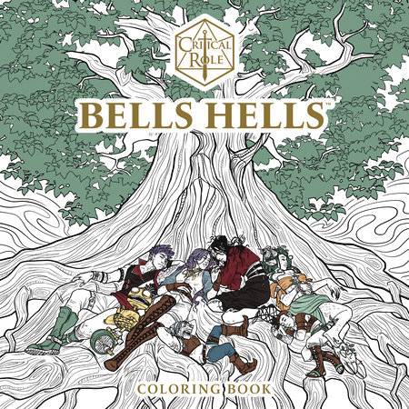 CRITICAL ROLE BELLS HELLS COLORING BOOK SC - PRE ORDER [FOC 24.05]