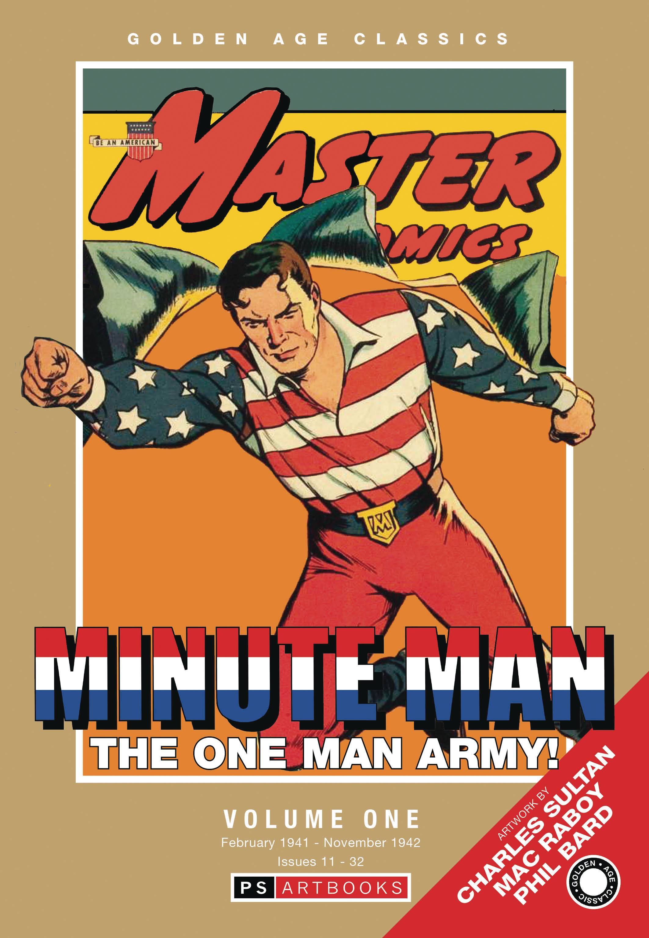 GOLDEN AGE CLASSICS MINUTE MAN HC VOL 01 - PRE ORDER/ÖN SİPARİŞ [JUN25]