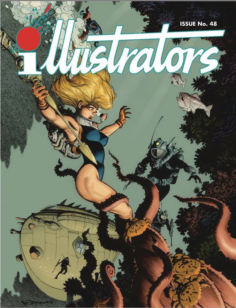 ILLUSTRATORS #48 CVR A OCTOPUS - PRE ORDER/ÖN SİPARİŞ [JUN25]