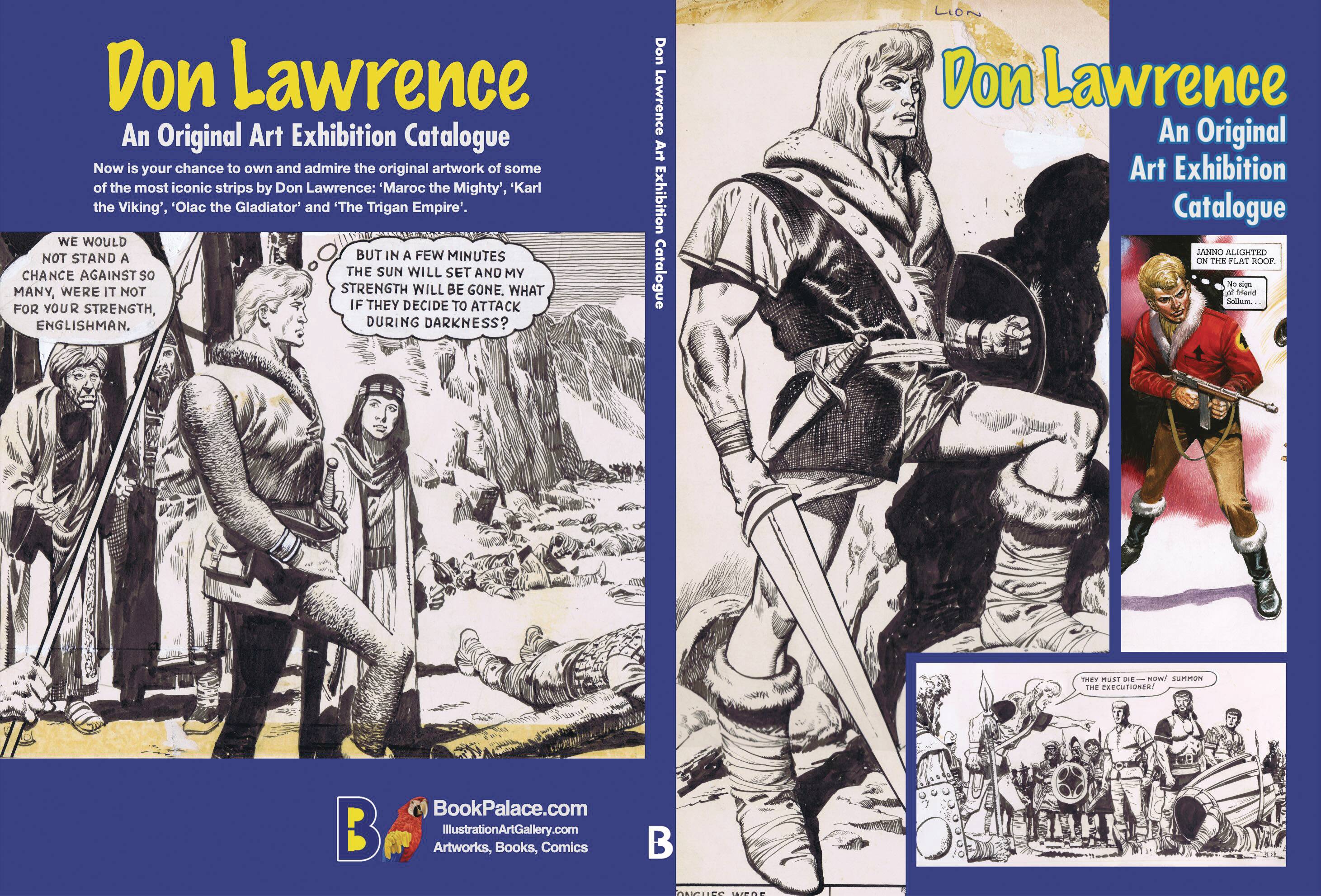 DON LAWRENCE ART EXHIBITION CATALOGUE HC - PRE ORDER/ÖN SİPARİŞ [JUN25]