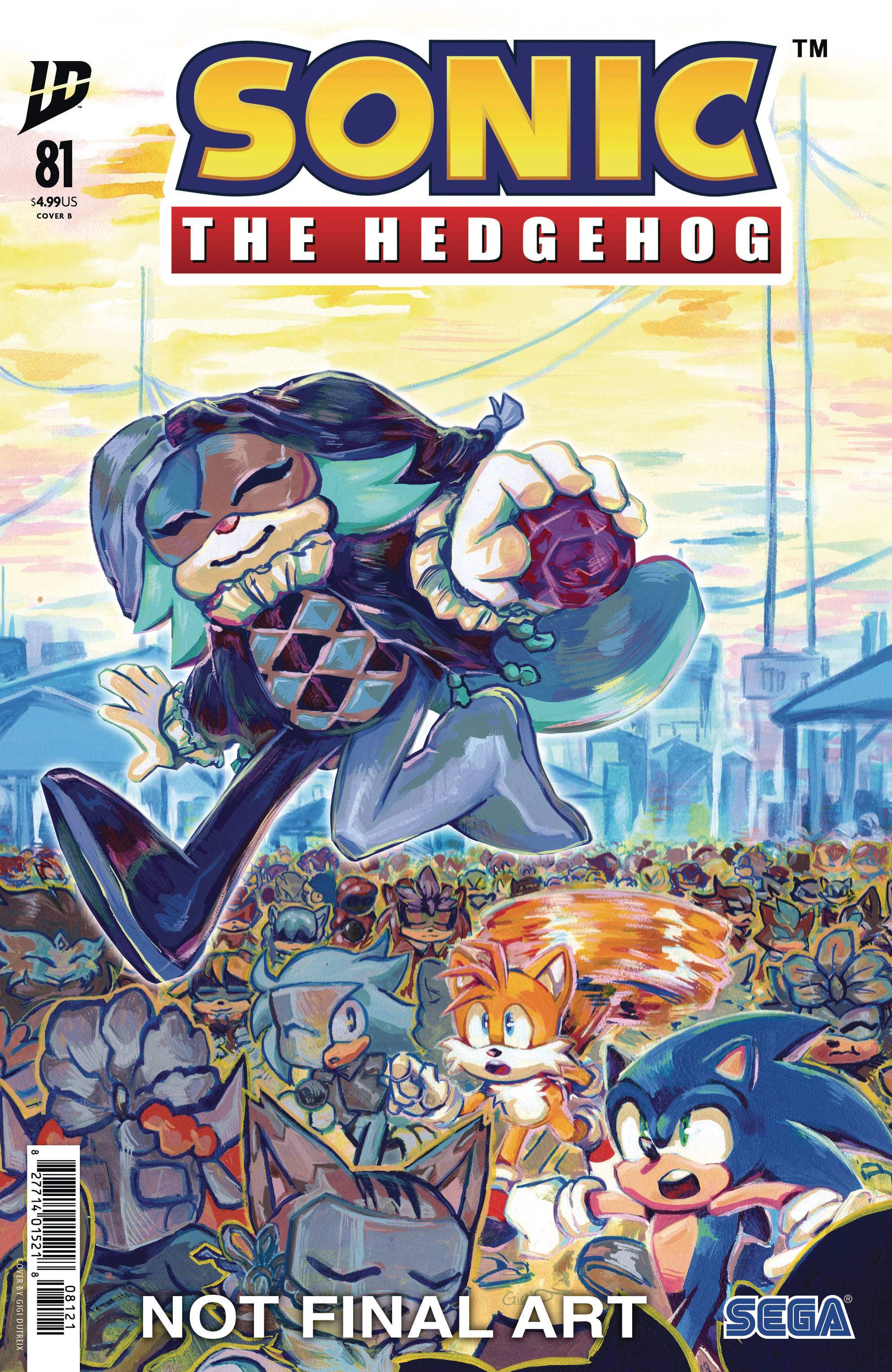 SONIC THE HEDGEHOG #81 CVR B DUTREIX - PRE ORDER/ÖN SİPARİŞ [JUN25]