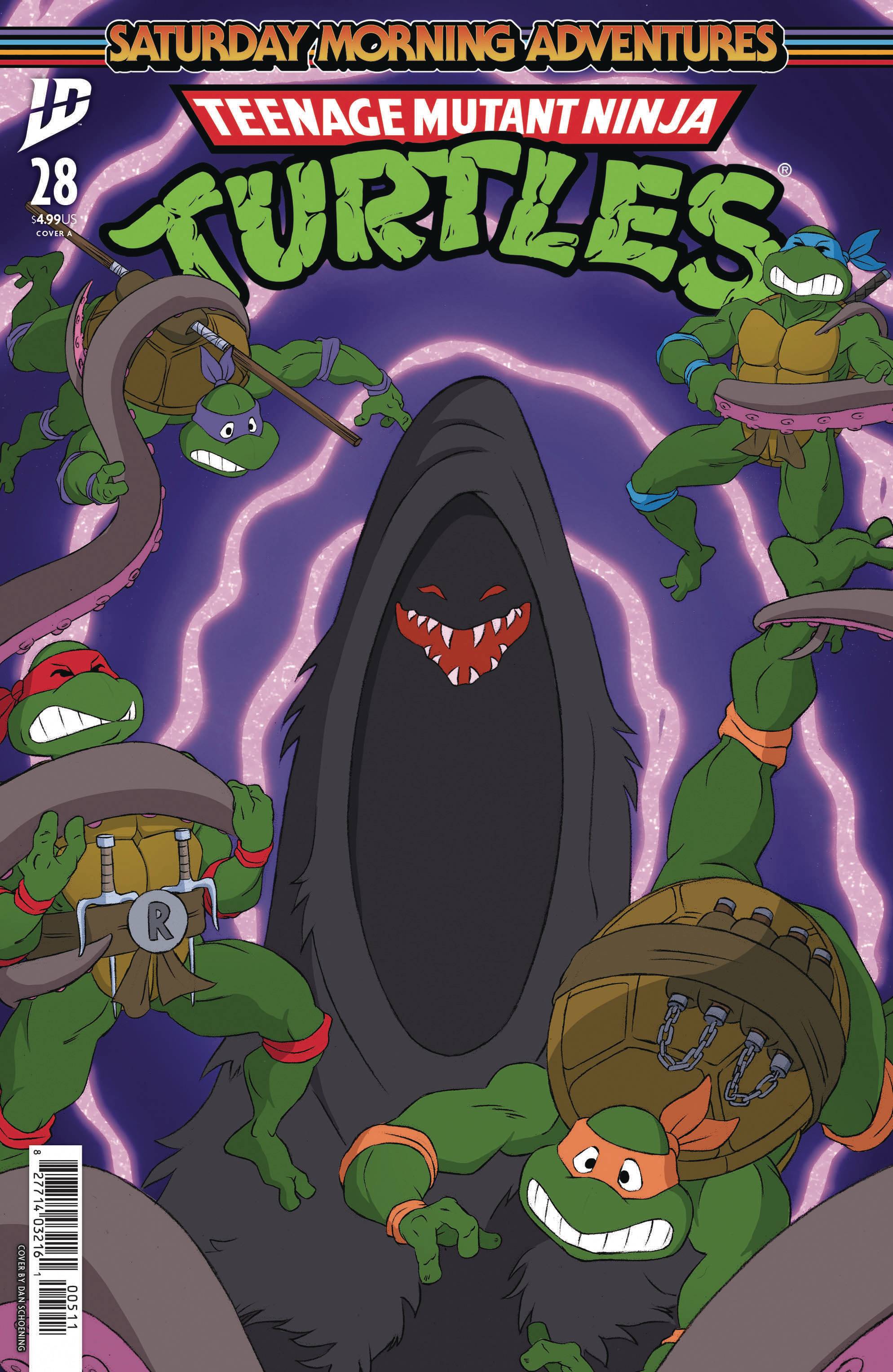 TMNT SATURDAY MORNING ADV #28 CVR A SCHOENING - PRE ORDER/ÖN SİPARİŞ [JUN25]