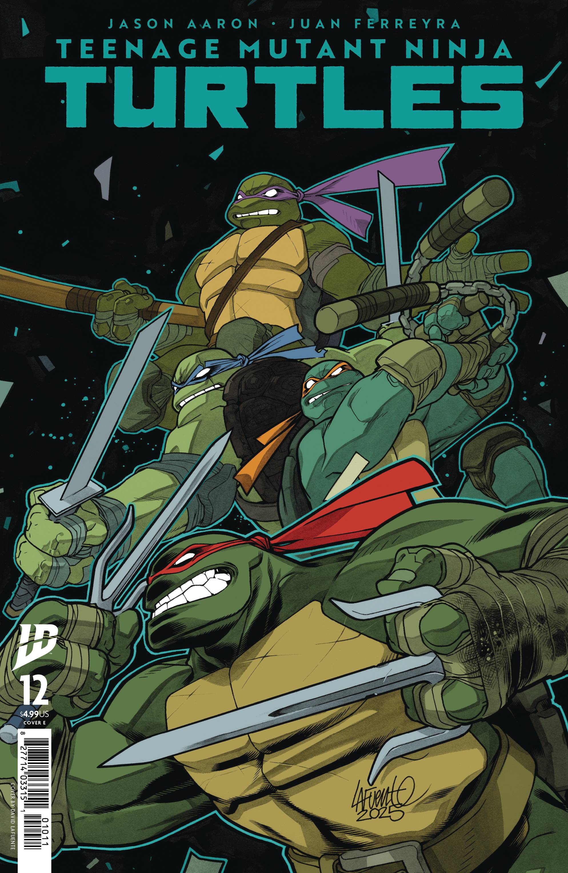 TEENAGE MUTANT NINJA TURTLES 2024 #12 CVR E LAFUENTE - PRE ORDER/ÖN SİPARİŞ [JUN25]