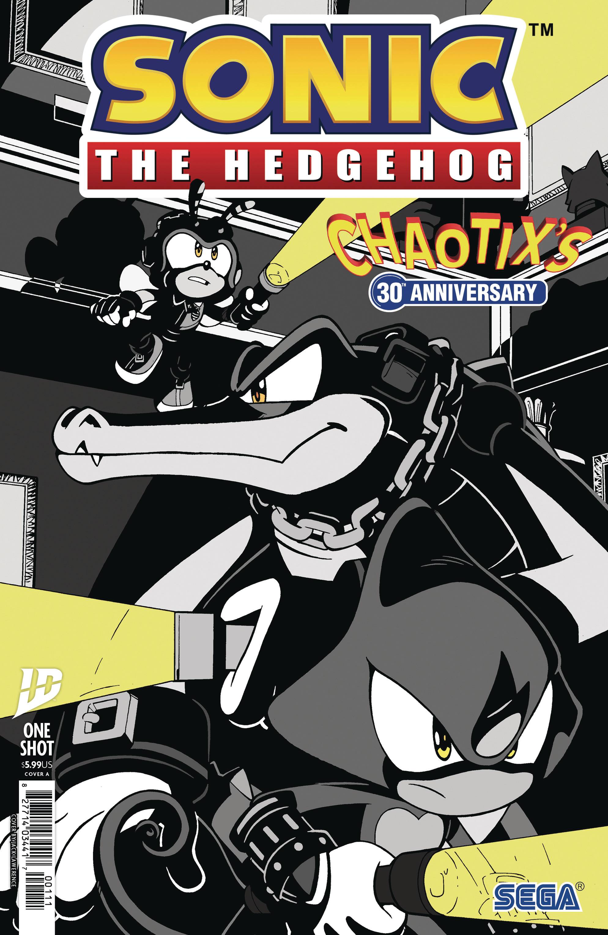 SONIC THE HEDGEHOG CHAOTIX 30TH ANNIV ONESHOT #1 CVR A LAWRE - PRE ORDER/ÖN SİPARİŞ [JUN25]