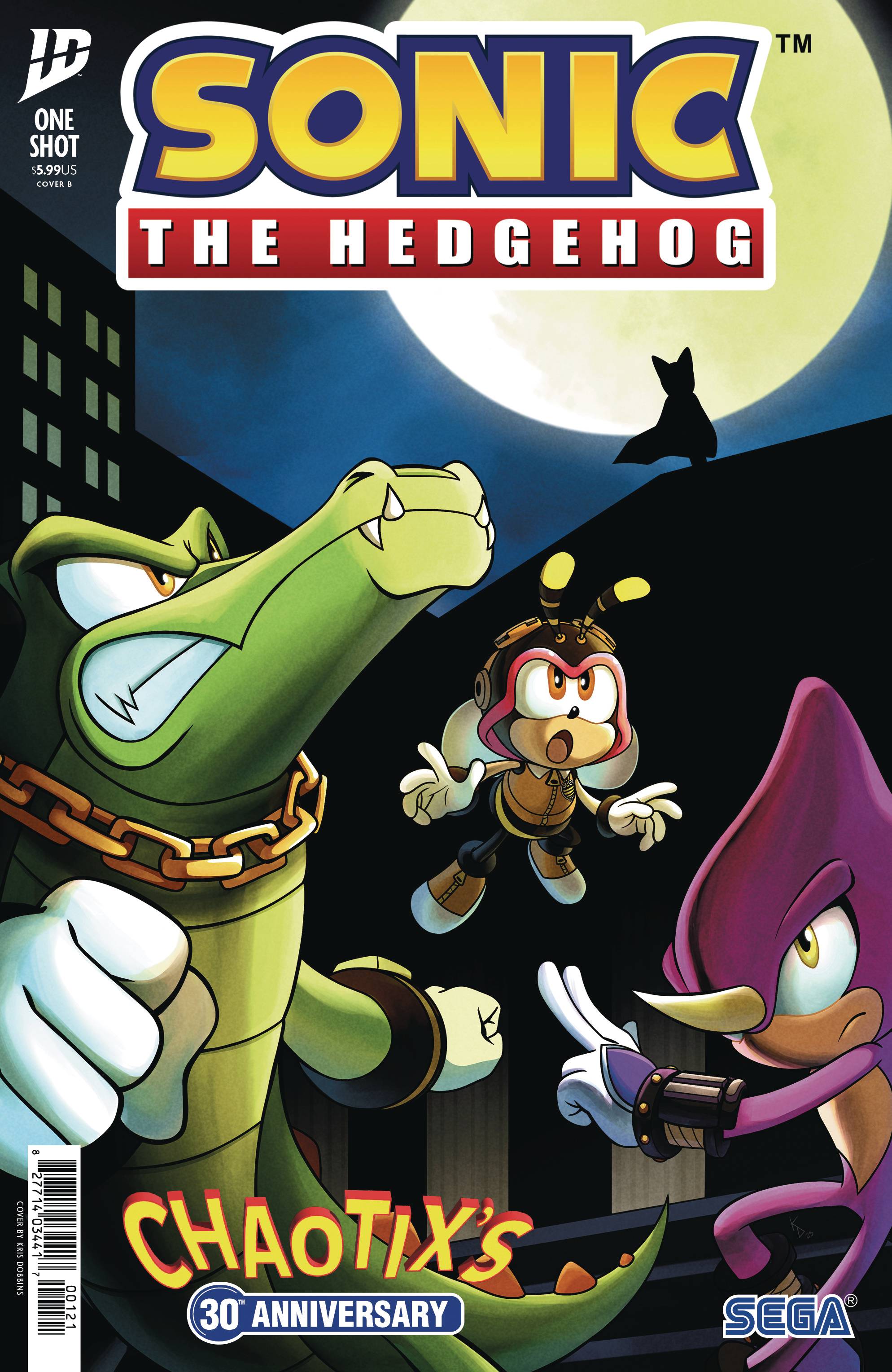 SONIC THE HEDGEHOG CHAOTIX 30TH ANNIV ONESHOT #1 CVR B DOBBI - PRE ORDER/ÖN SİPARİŞ [JUN25]