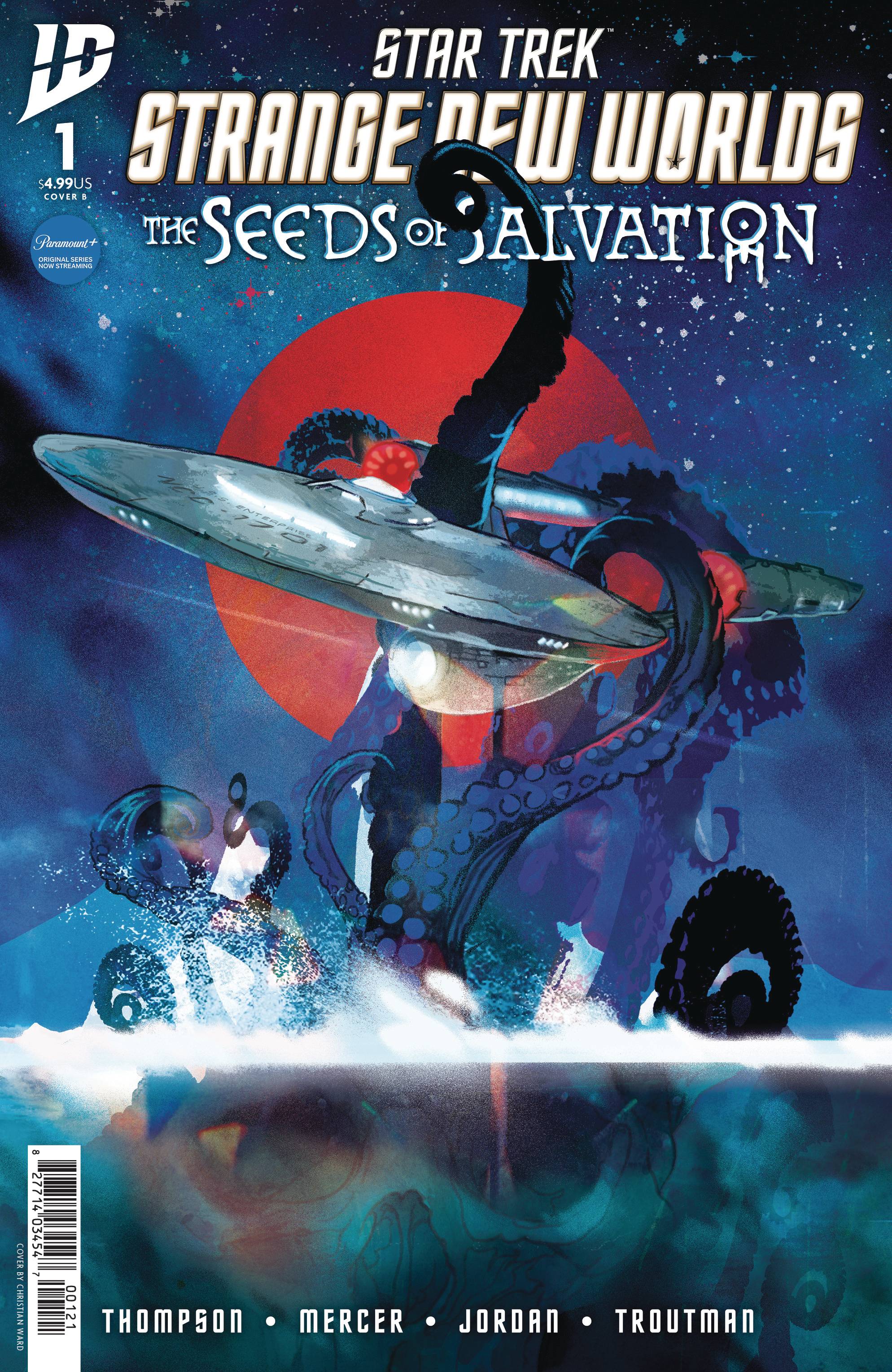 STAR TREK STRANGE NEW WORLDS SEEDS OF SALVATION #1 CVR B WAR - PRE ORDER/ÖN SİPARİŞ [JUN25]