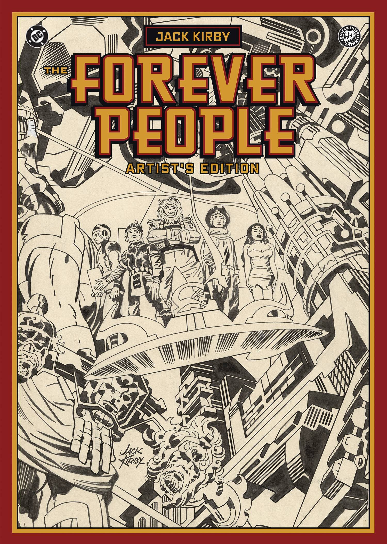 JACK KIRBYS FOREVER PEOPLE ARTISTS ED HC - PRE ORDER/ÖN SİPARİŞ [JUN25]