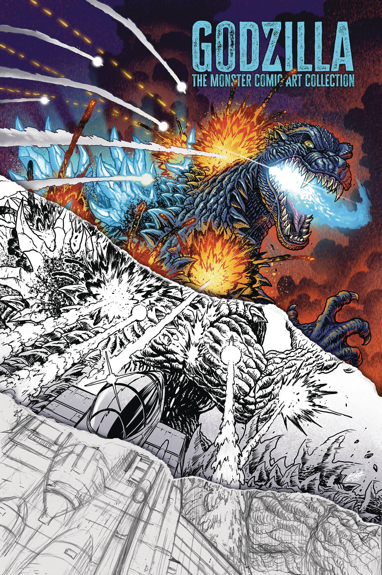 GODZILLA MONSTER COMIC ART COLL HC - PRE ORDER/ÖN SİPARİŞ [JUN25]