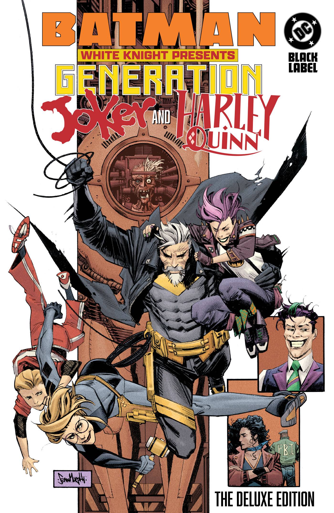 BATMAN WHITE KNIGHT HARLEY QUINN GENERATION JOKER DLX ED HC - PRE ORDER [FOC 07.06]