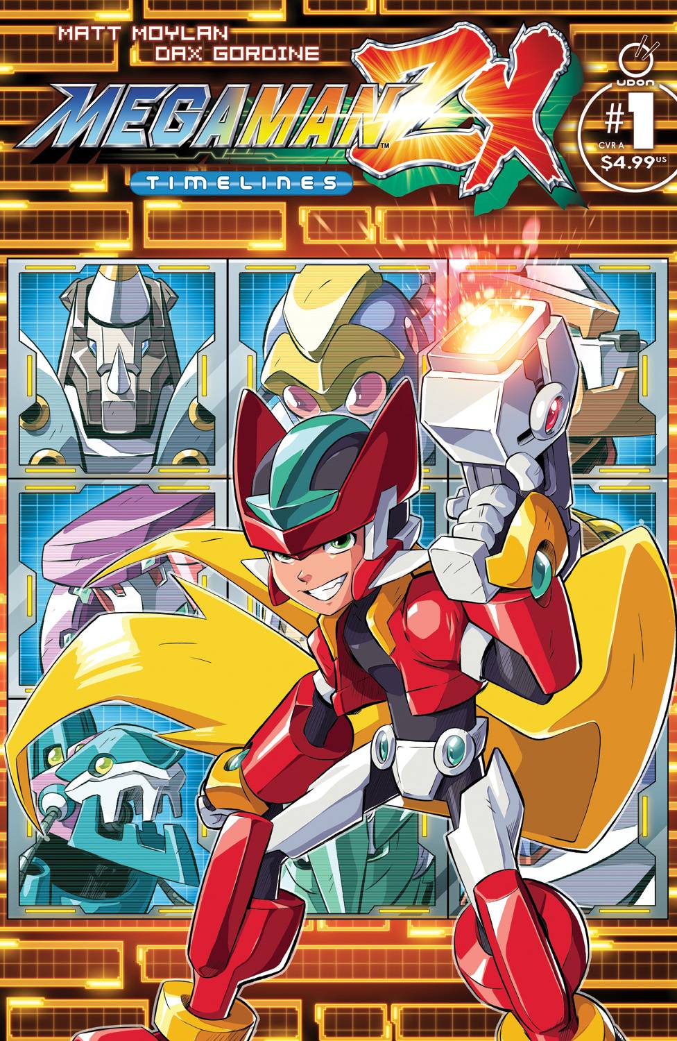 MEGA MAN ZX TIMELINES #1 CVR A GORDINE - PRE ORDER/ÖN SİPARİŞ [JUN25]