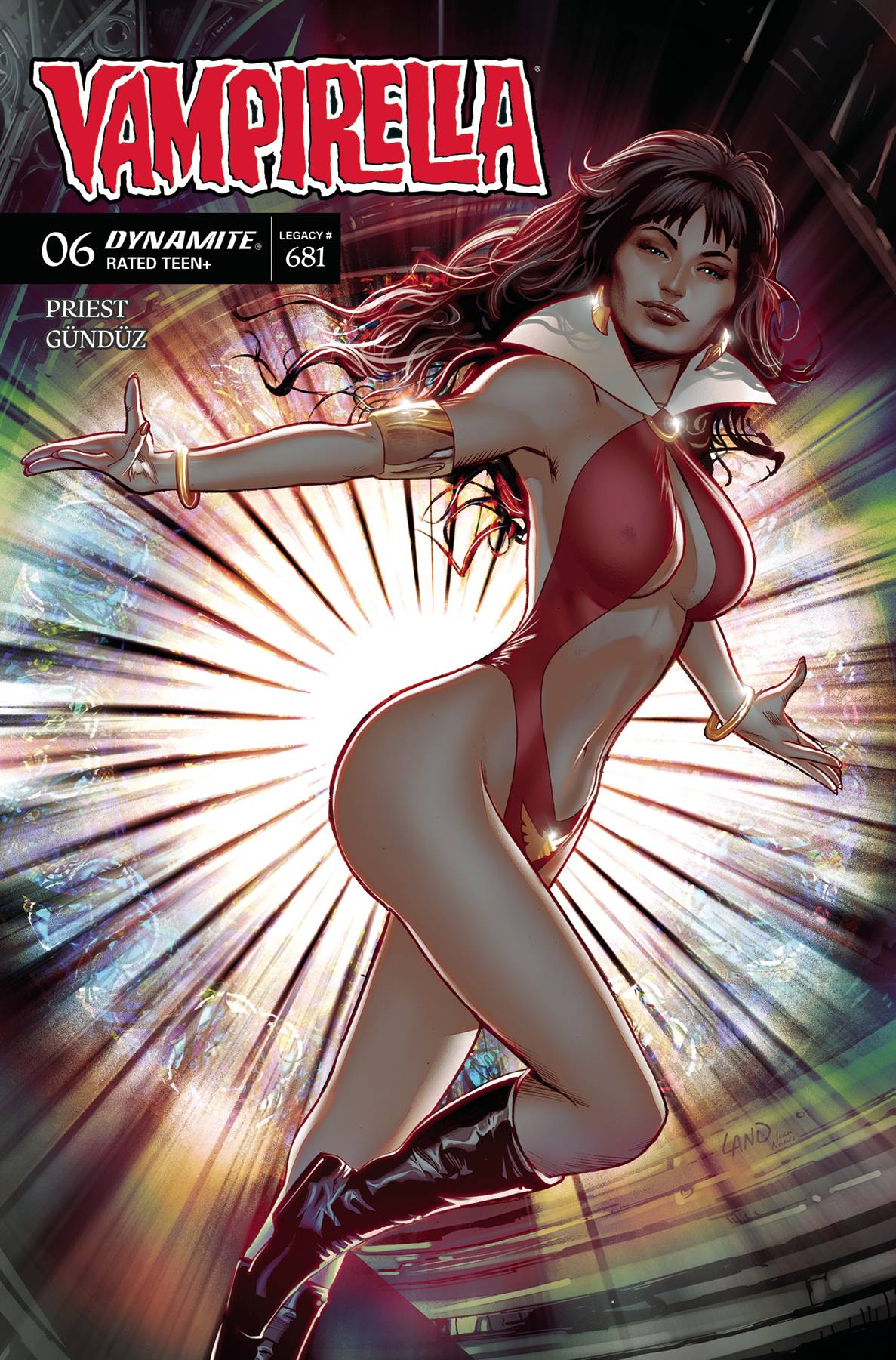 VAMPIRELLA (2025) #6 CVR B LAND - PRE ORDER/ÖN SİPARİŞ [JUN25]